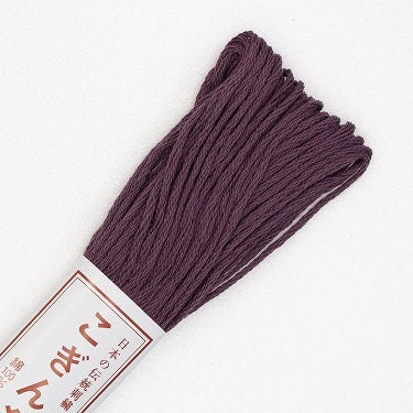 Olympus - Cotton Kogin Thread 18m Skein - #655 Blackberry Purple