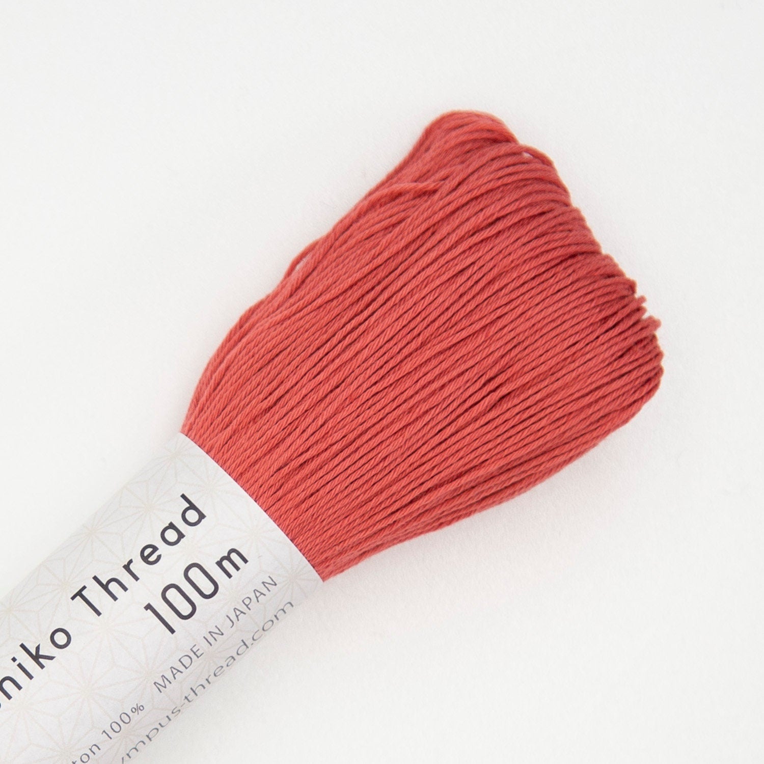 Olympus - Cotton Sashiko Thread 100m Skein - Color #126 Umeboshi