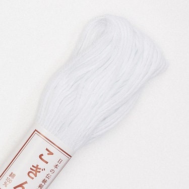 Olympus - Cotton Kogin Thread 18m Skein - #800 Bright White