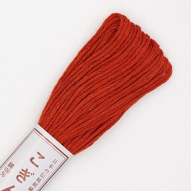 Olympus - Cotton Kogin Thread 18m Skein - #755 Fox Orange