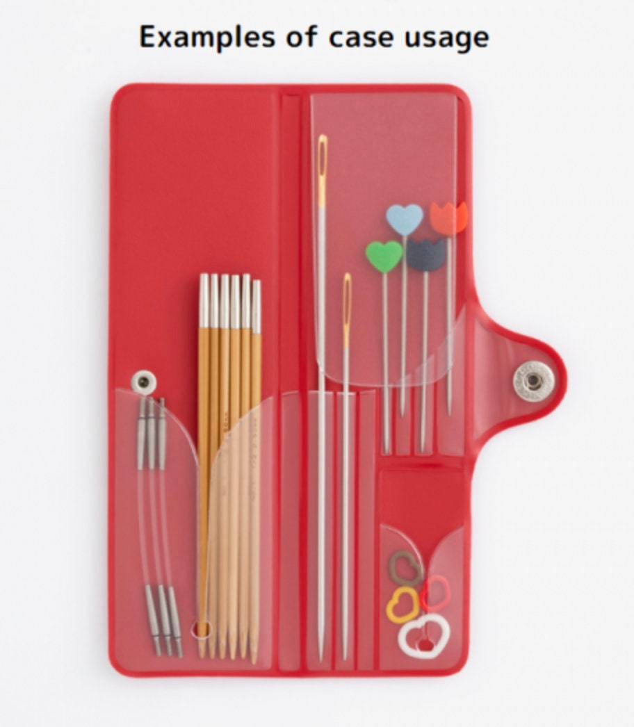 Tulip - Amicolle Amigurumi Tapestry Needles Limited Edition Red Case