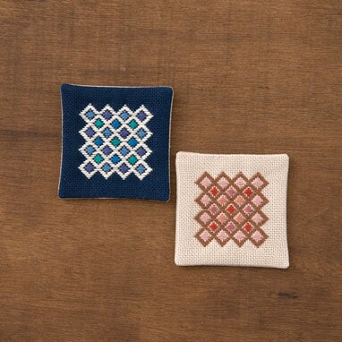 Olympus Japanese kogin kit Square Coasters te to hari box design #B