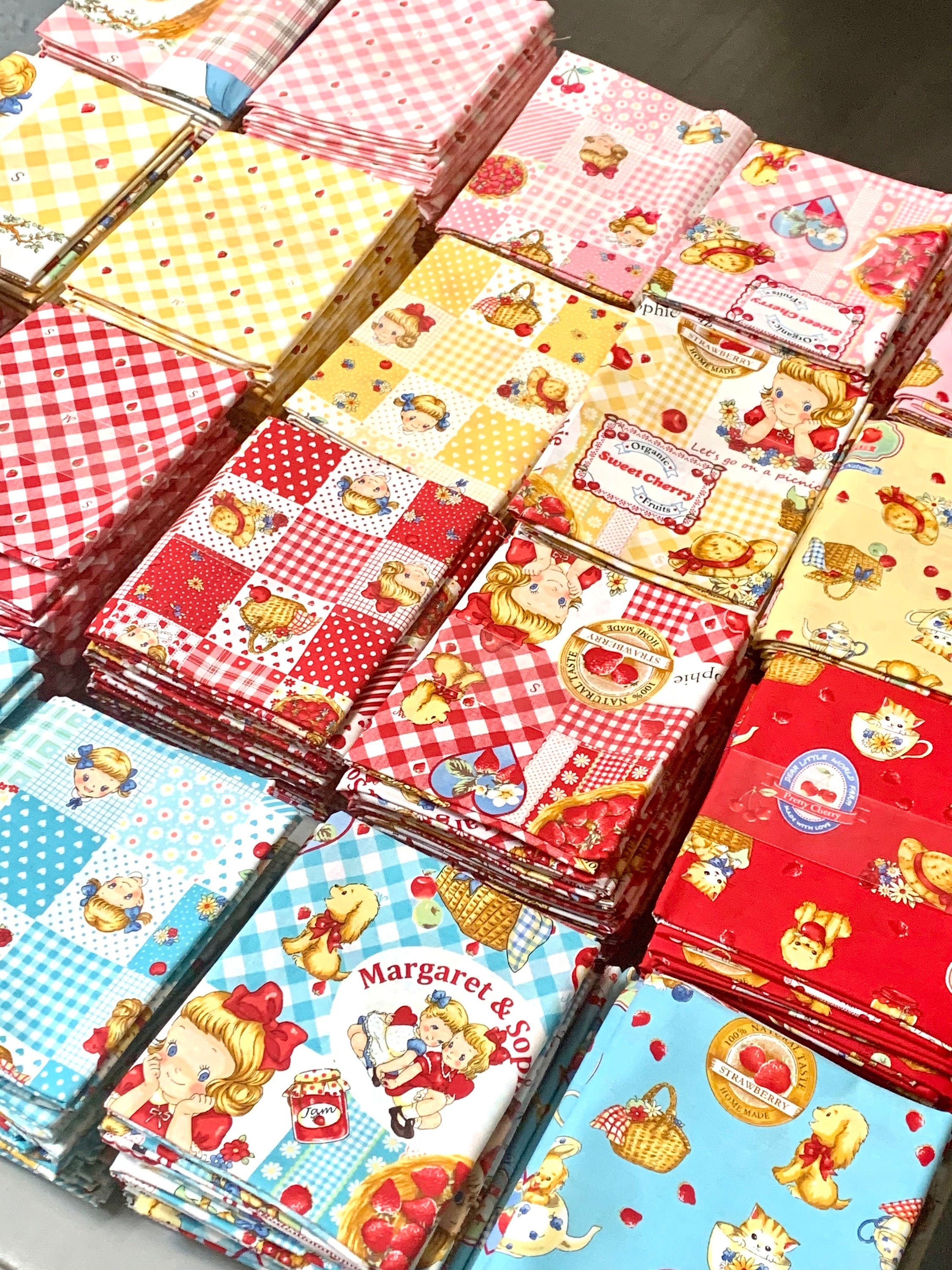 PRE-CUT QuiltGate Margaret & Sophie cotton fabric MS7030-12 choose your color