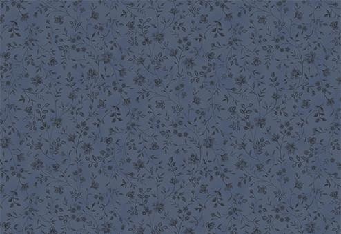 QuiltGate - PRE-CUT Gentle Flowers Dried Flowers Cotton Fabric