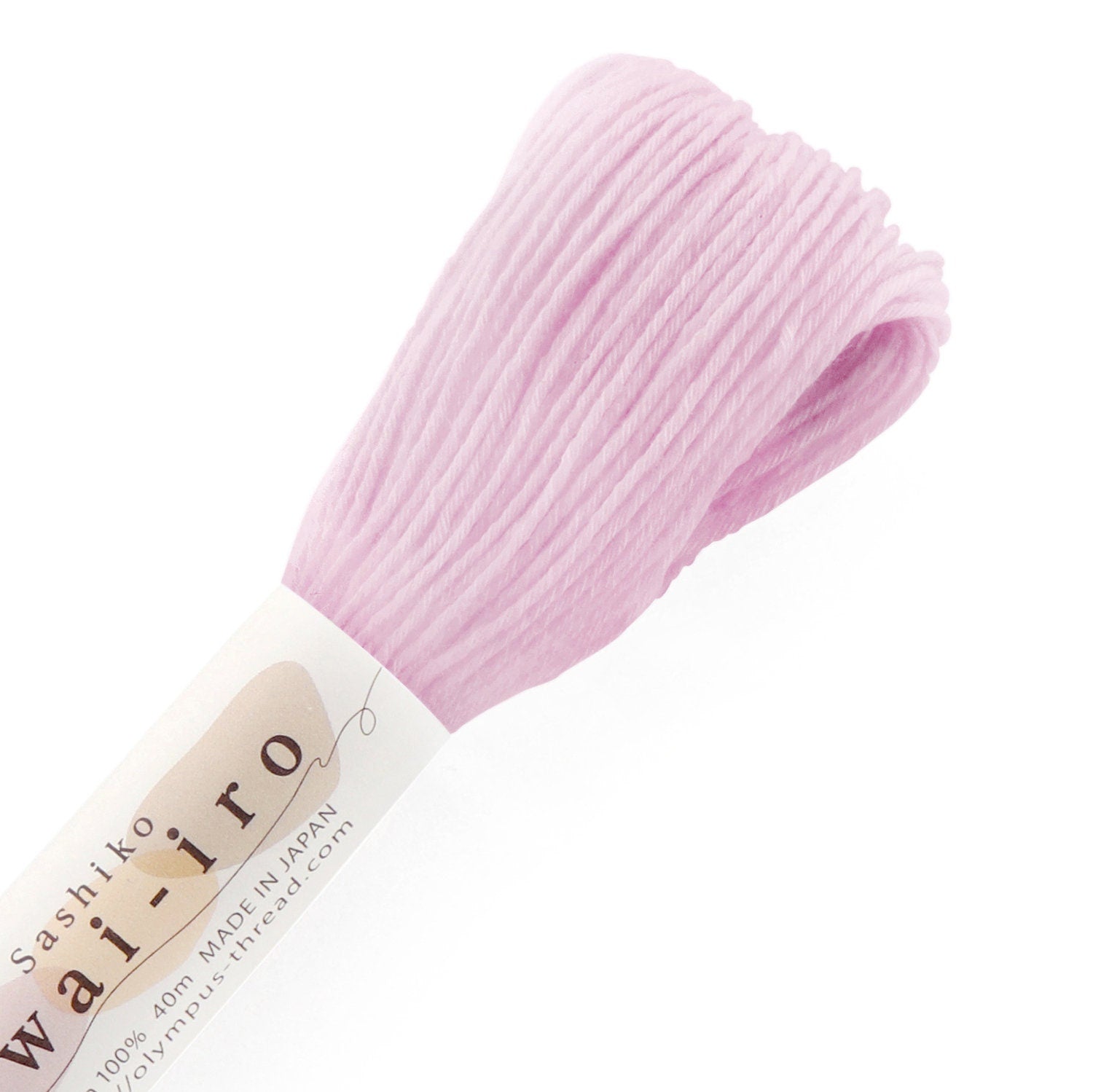 Olympus - Cotton Sashiko Thread 40m Skein - "Awai-Iro" Color #A15 Lilac