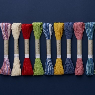 Olympus - Cotton Sashiko Thread 20m Skein - Color #32 Cerise Pink