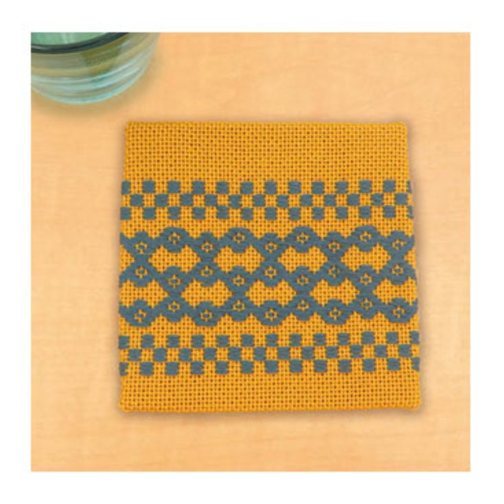 Olympus - Coaster Kogin Sampler Kit - Mustard and Gray