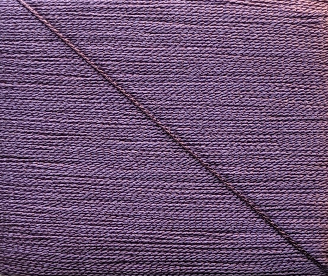 Kinkame - Silk Hand Sewing Thread 80m Card - Color #175 Foxglove Purple