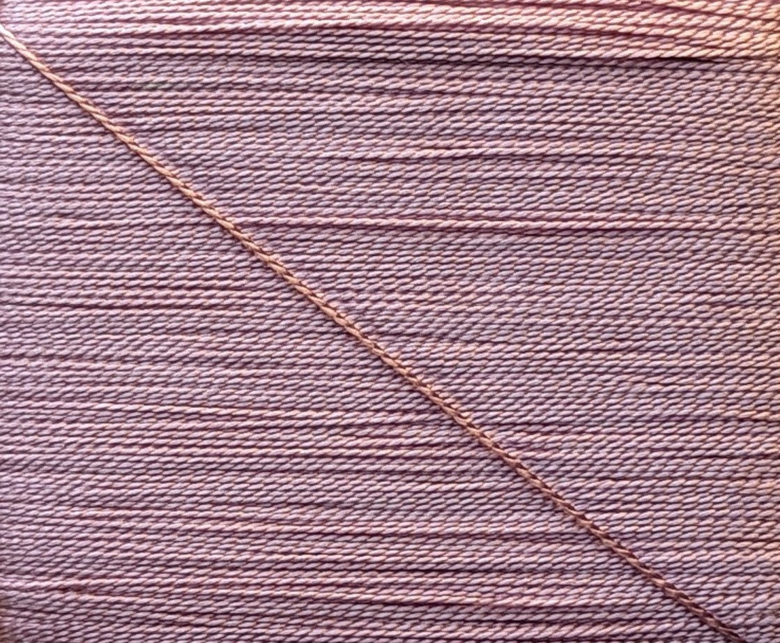 Kinkame - Silk Hand Sewing Thread 80m Card - Color #190 Soft Amethyst
