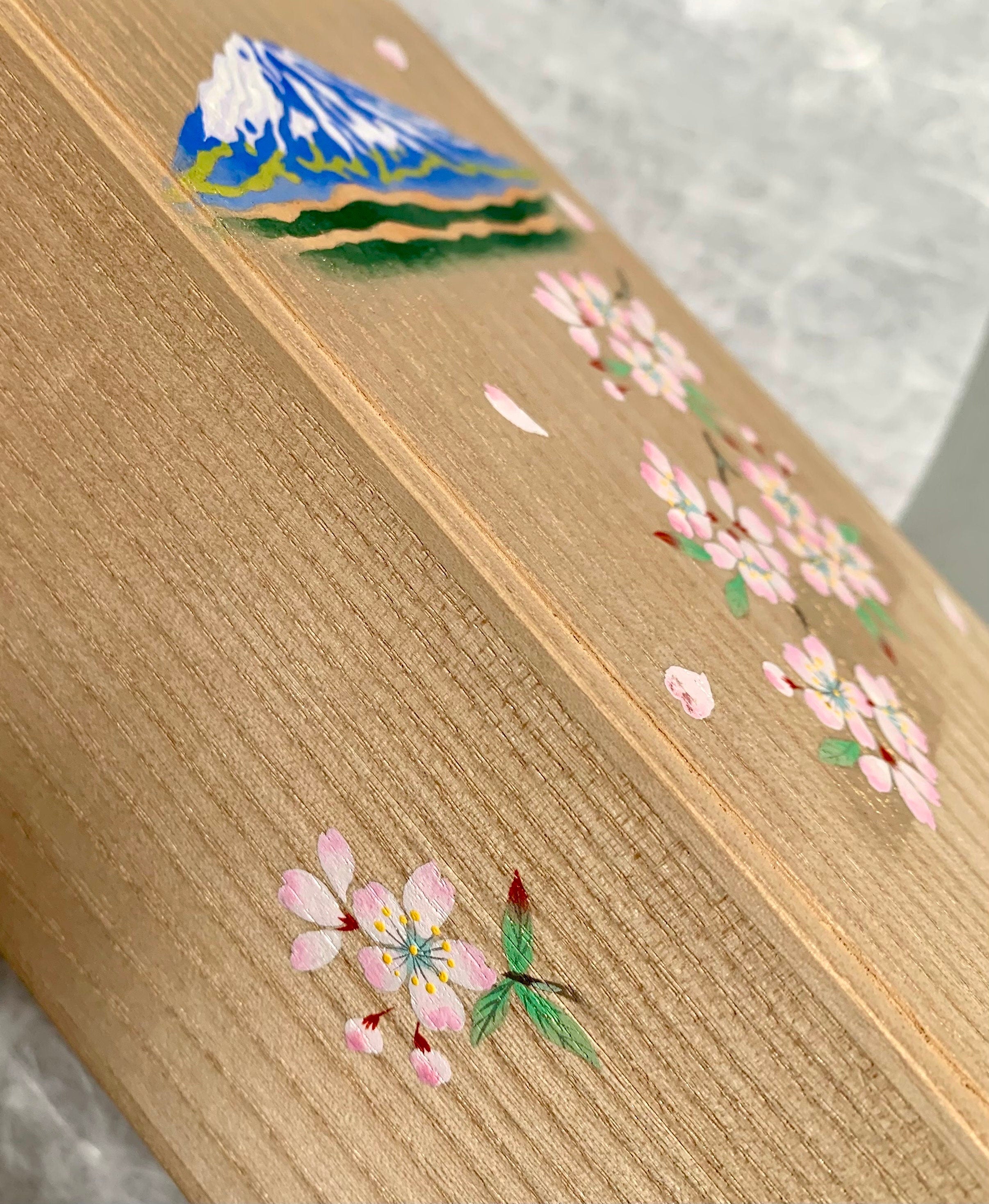 Tulip - Oharibako Sewing Box in Paulownia Wood - Large Set