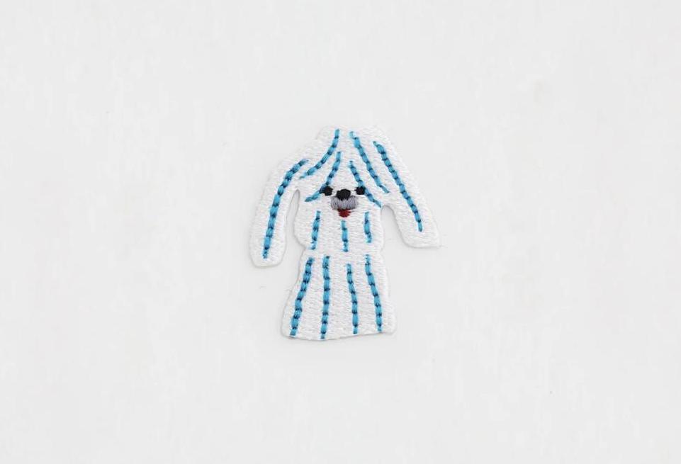 Daruma - Embroidered Sticker - #21 Floppy