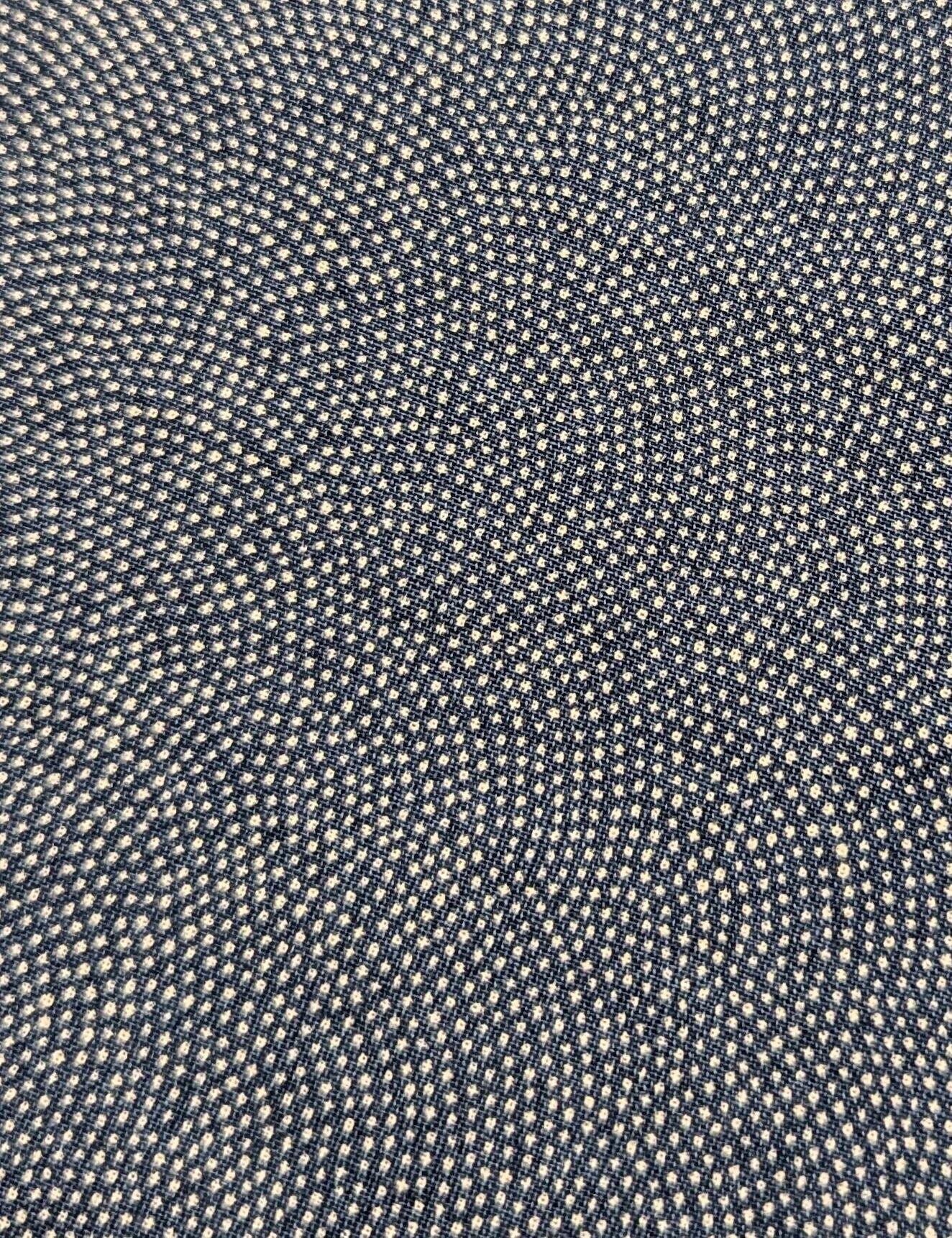 Sevenberry Same-Komon (Shark Skin) Japanese cotton fabric 88220-8-4 blue