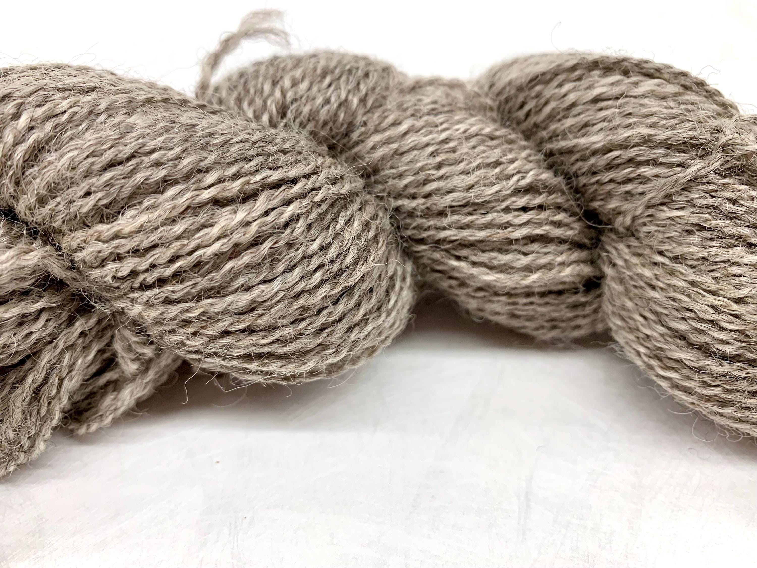 Spoiled Sheep - Romney Yarn 200yd - Ezzie #14 Silver Gray
