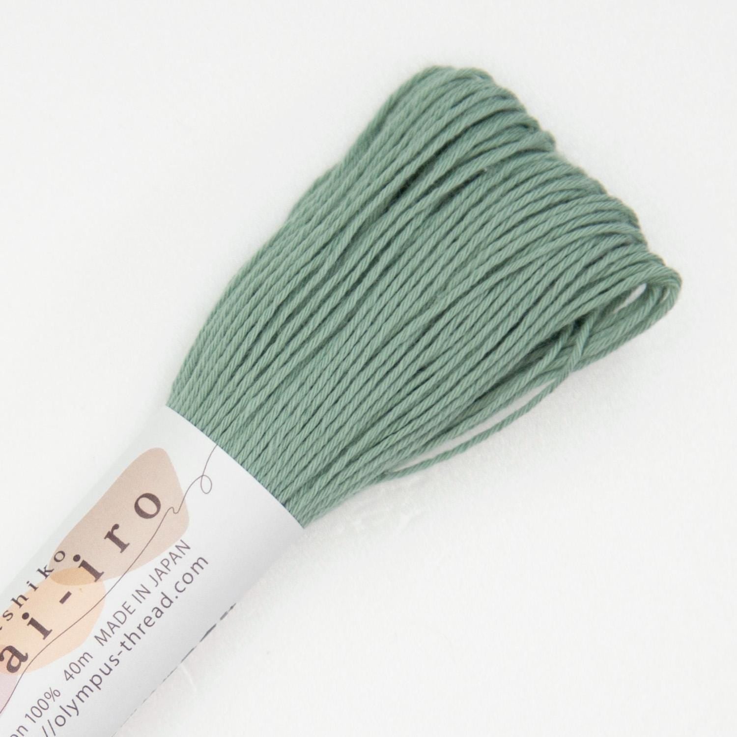 Olympus - Cotton Sashiko Thread 40m Skeins Set of 20 Colors - "Awai-Iro" Pastel