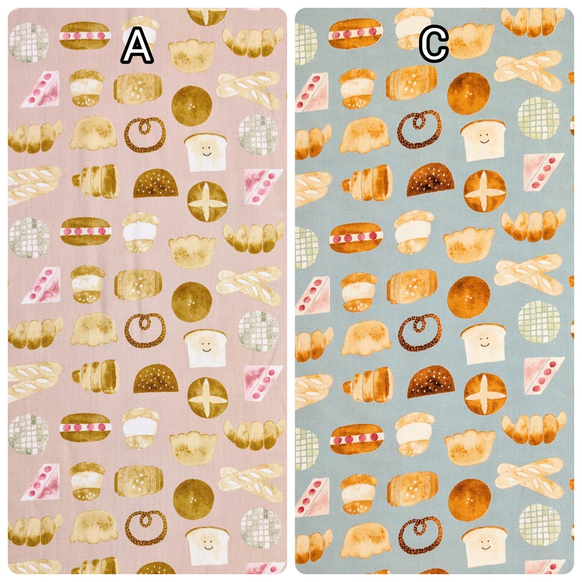 Happy Bakery Kokka Japanese cotton light Oxford fabric YKA-19080-1 A pink