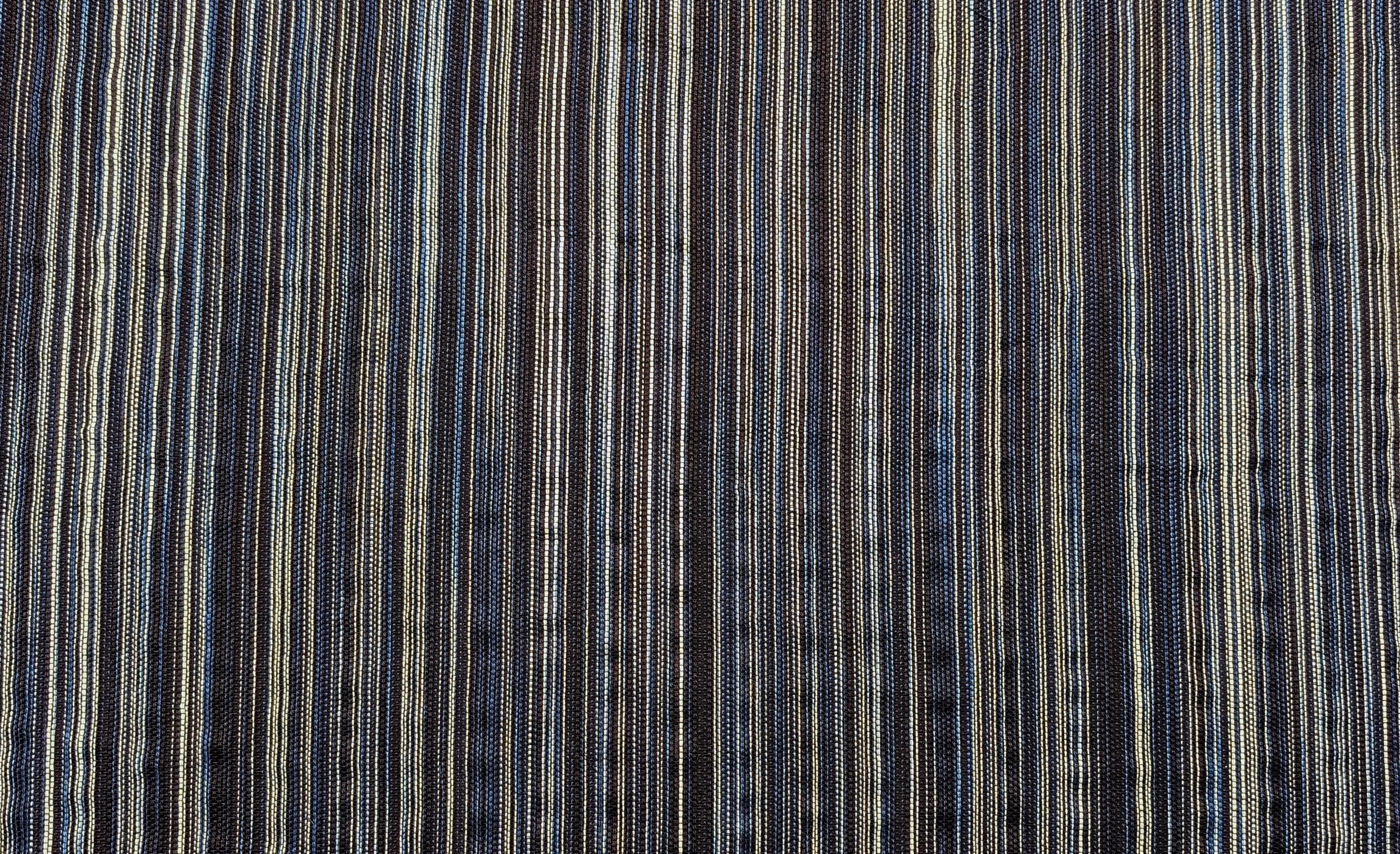 Woven Stripe Indigo Japanese 100% cotton fabric Kasuri Sashi 2 A