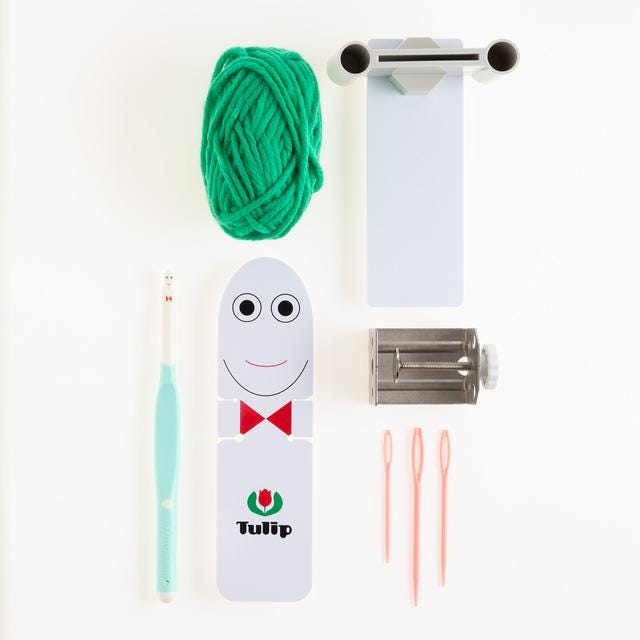 Tulip - "Etimo" GrandChan Crochet Hook Set with Cushion Grip for Children and Beginners