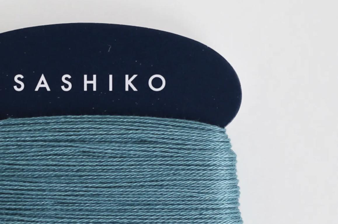 Daruma - Cotton Sashiko Thread 40m Card 20/4 - #205 Teal Blue