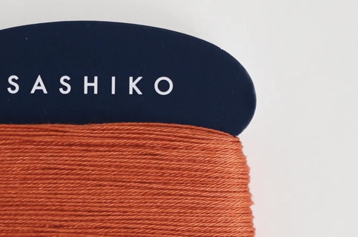 Daruma #214 CARROT Japanese Cotton SASHIKO thread 40 meter card 20/4 キャロット orange