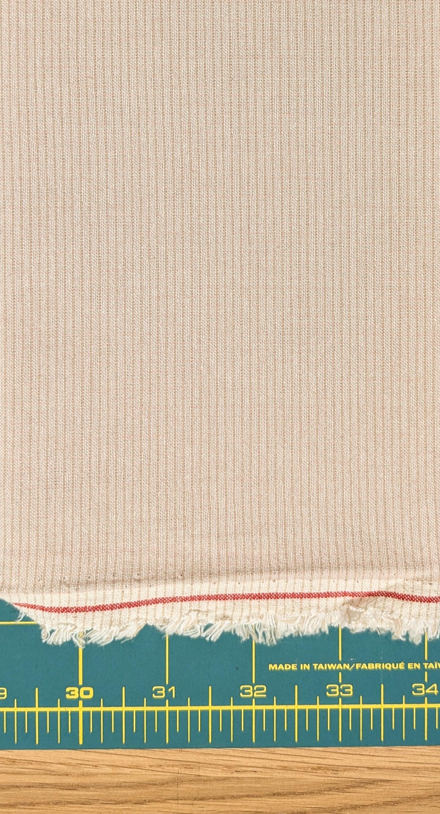 Cosmo - PRE-CUT Small Grid Yarn Dyed Cotton Taupe - Mixed Colors