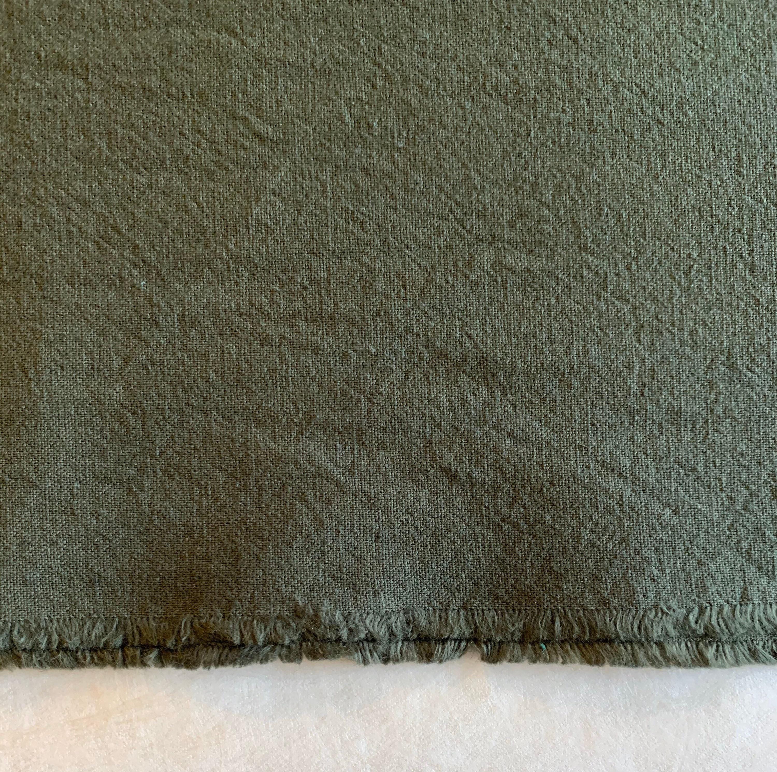 Cosmo - Cotton/Linen Blend Canvas - Forest Green
