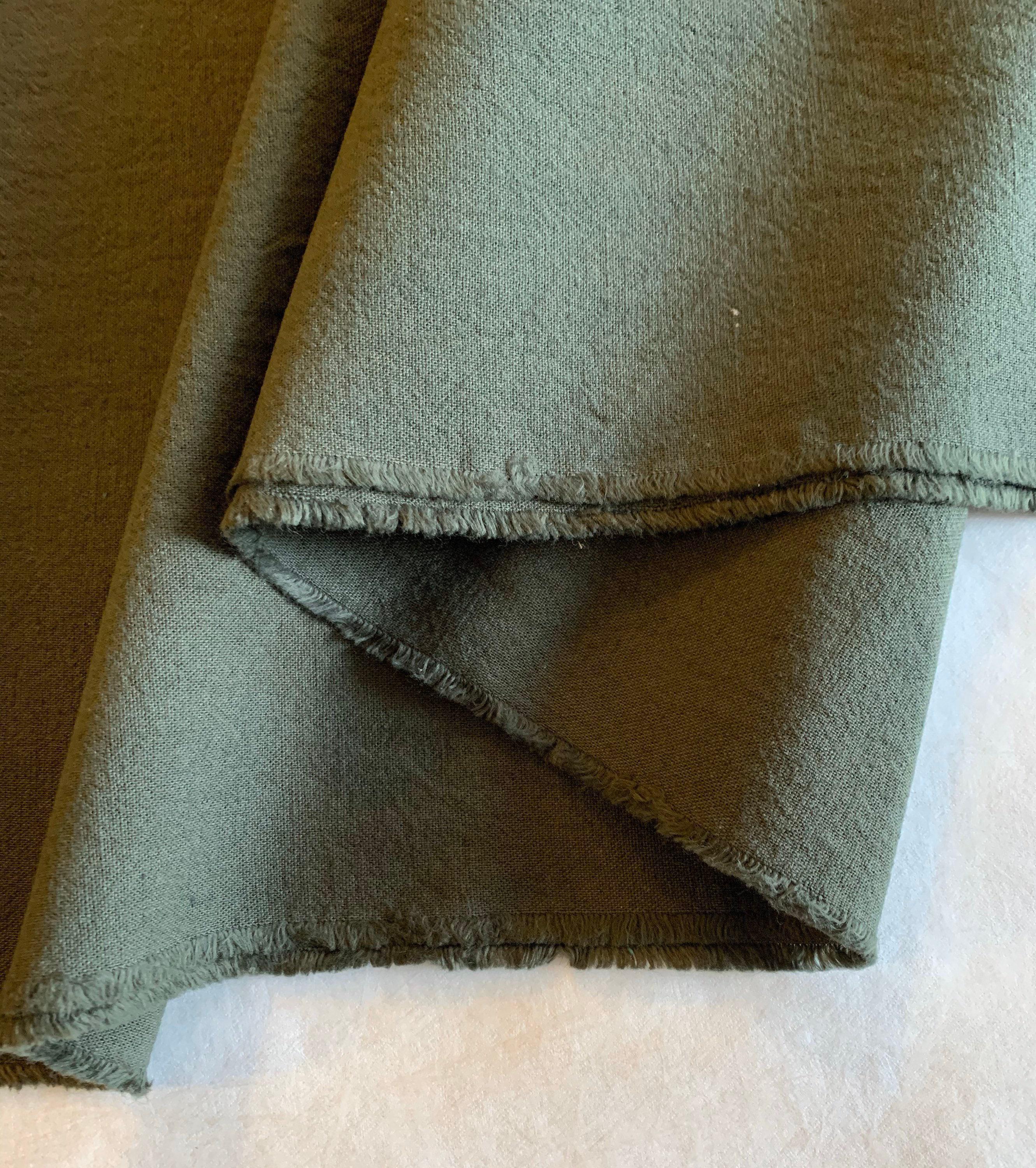 Cosmo - Cotton/Linen Blend Canvas - Forest Green