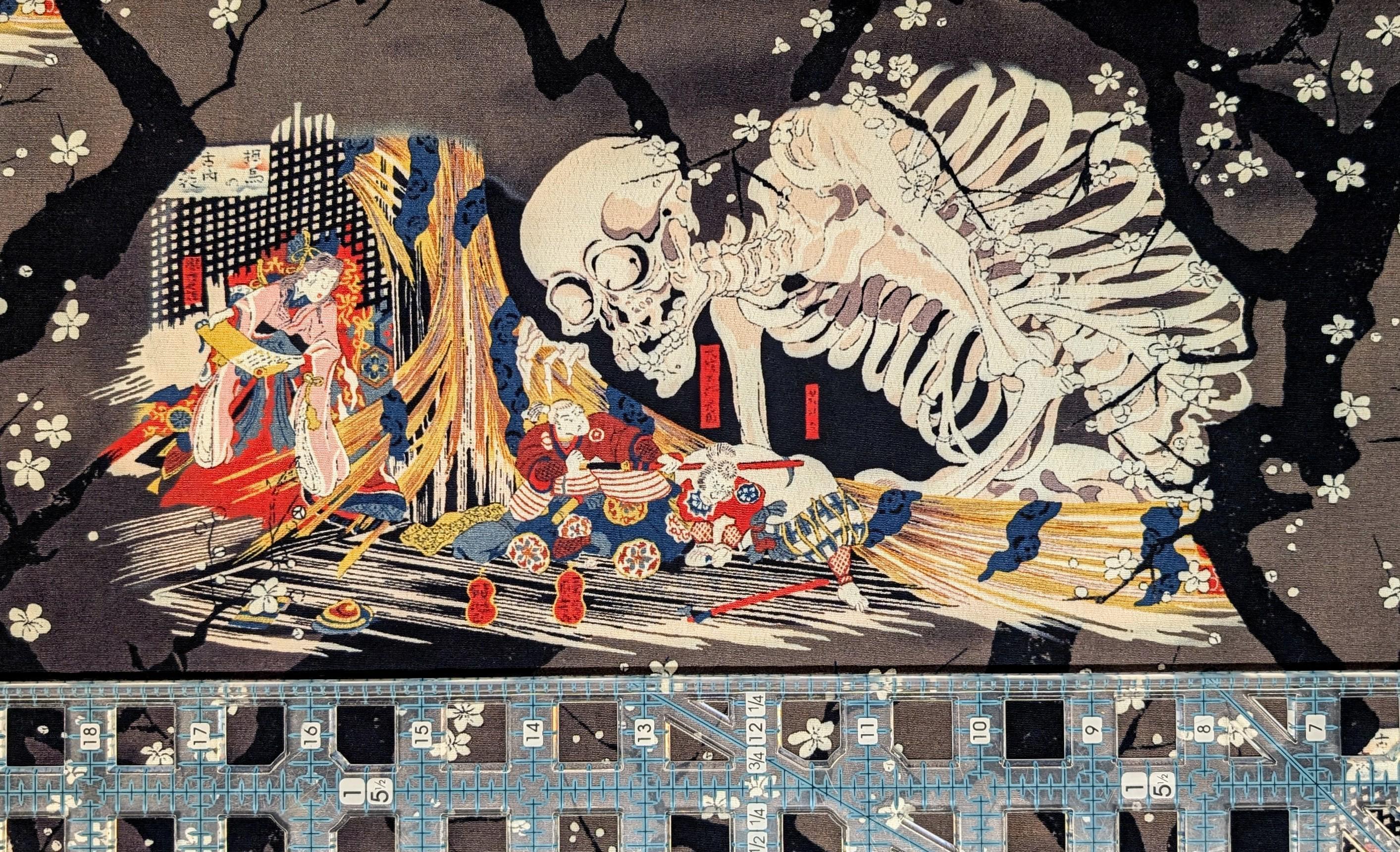 Hokkoh - Gashadokuro Yōkai Rayon - Gray