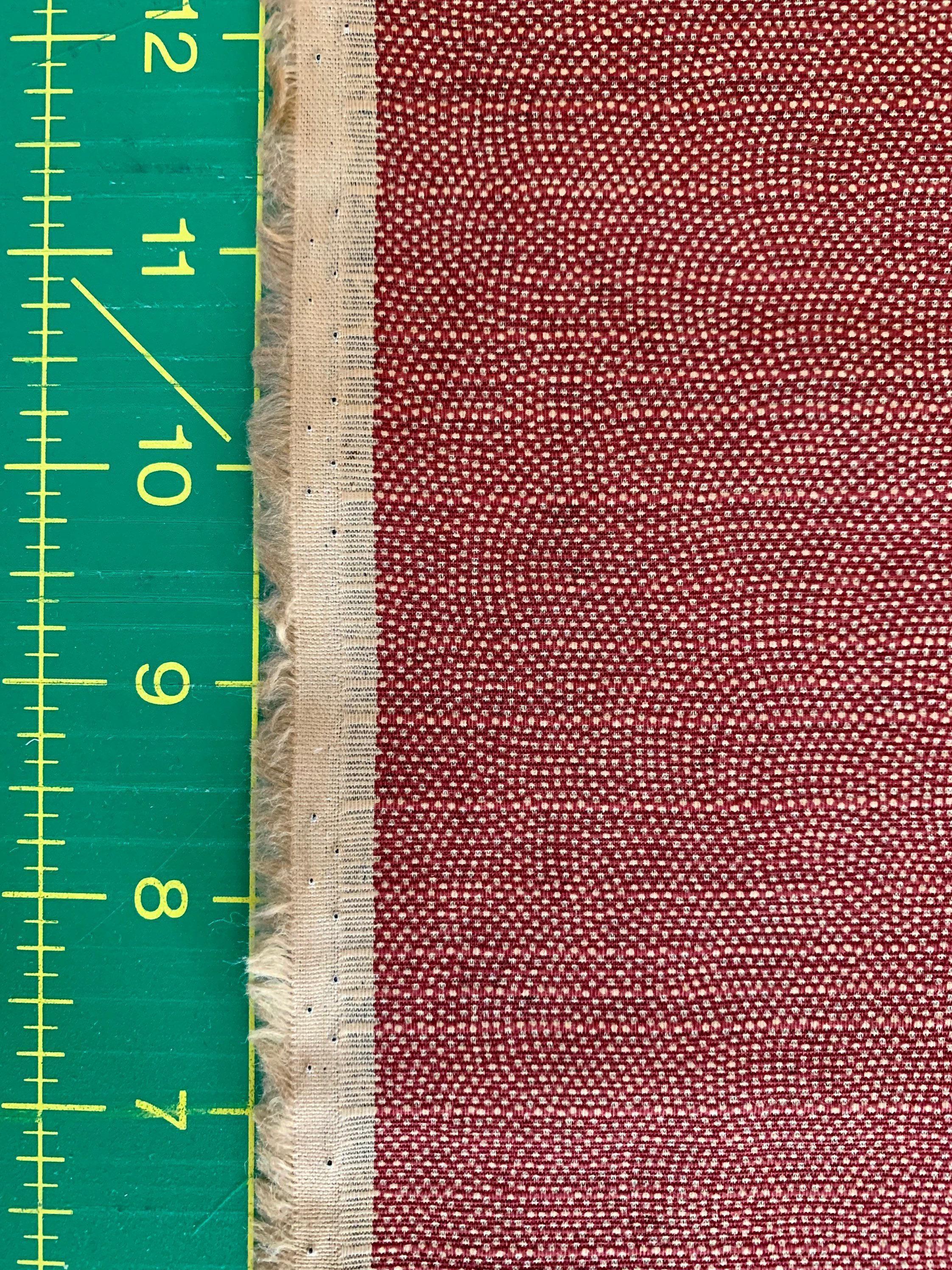 Sevenberry - Double Sided Dragonfly and Same-Komon Cotton Shantung - Slate Blue Red