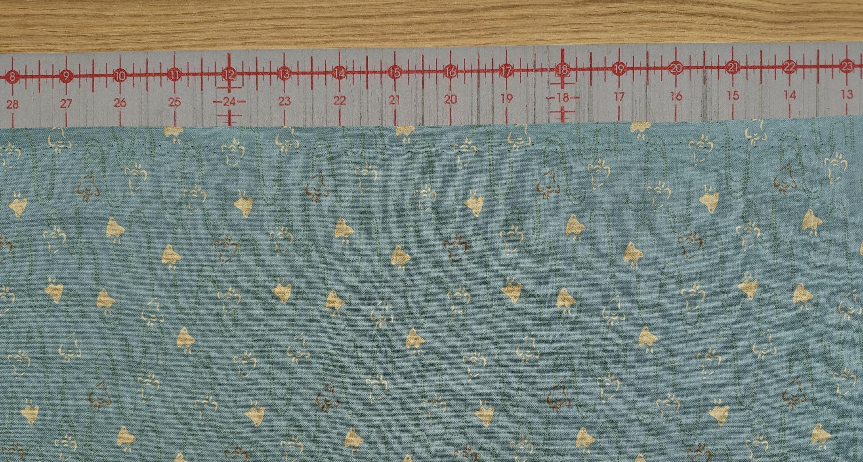 Sevenberry - Chidori Cotton Fabric - Blue