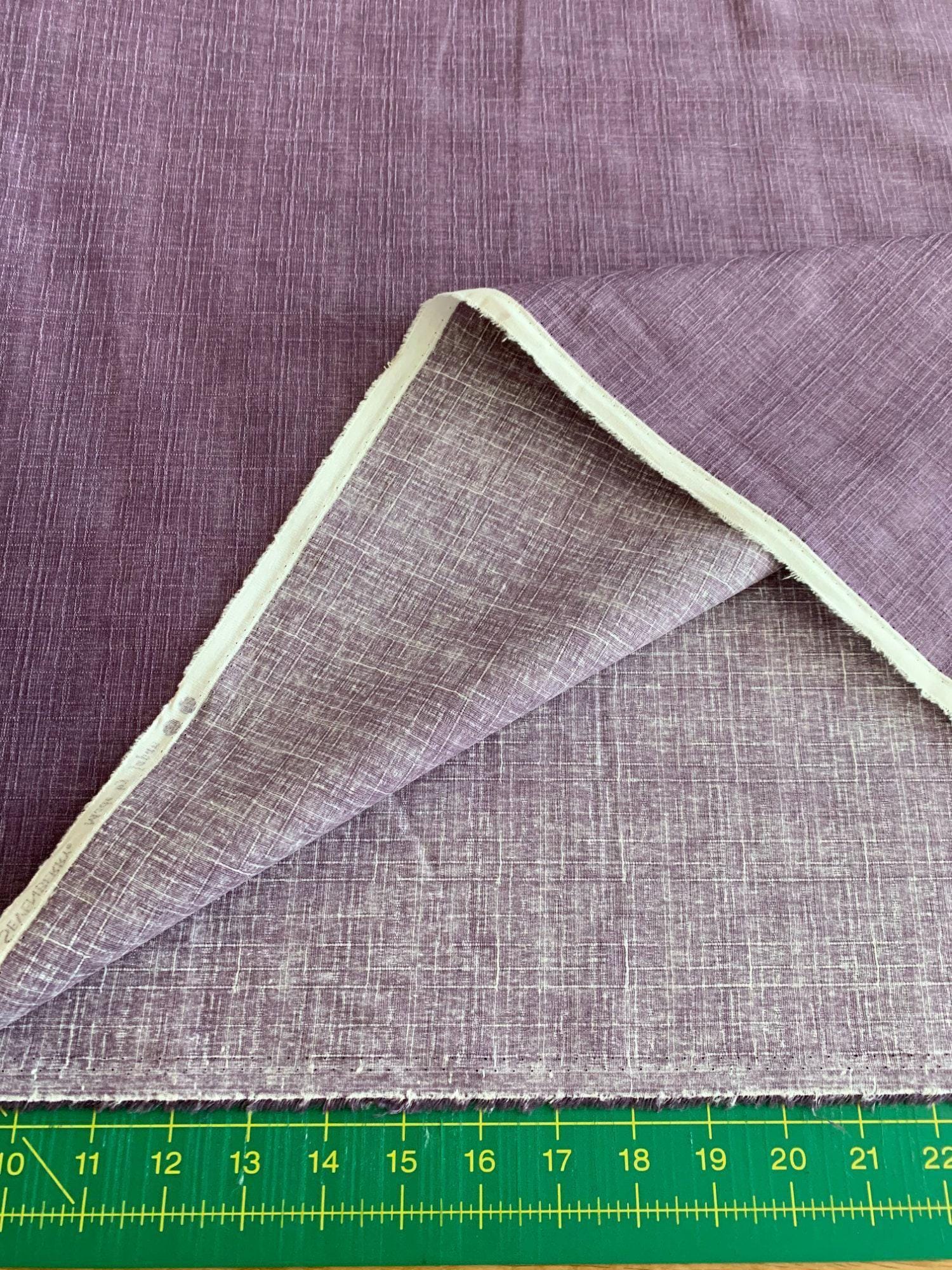 Sevenberry - Solid Color Cotton Dobby - Lavender Purple