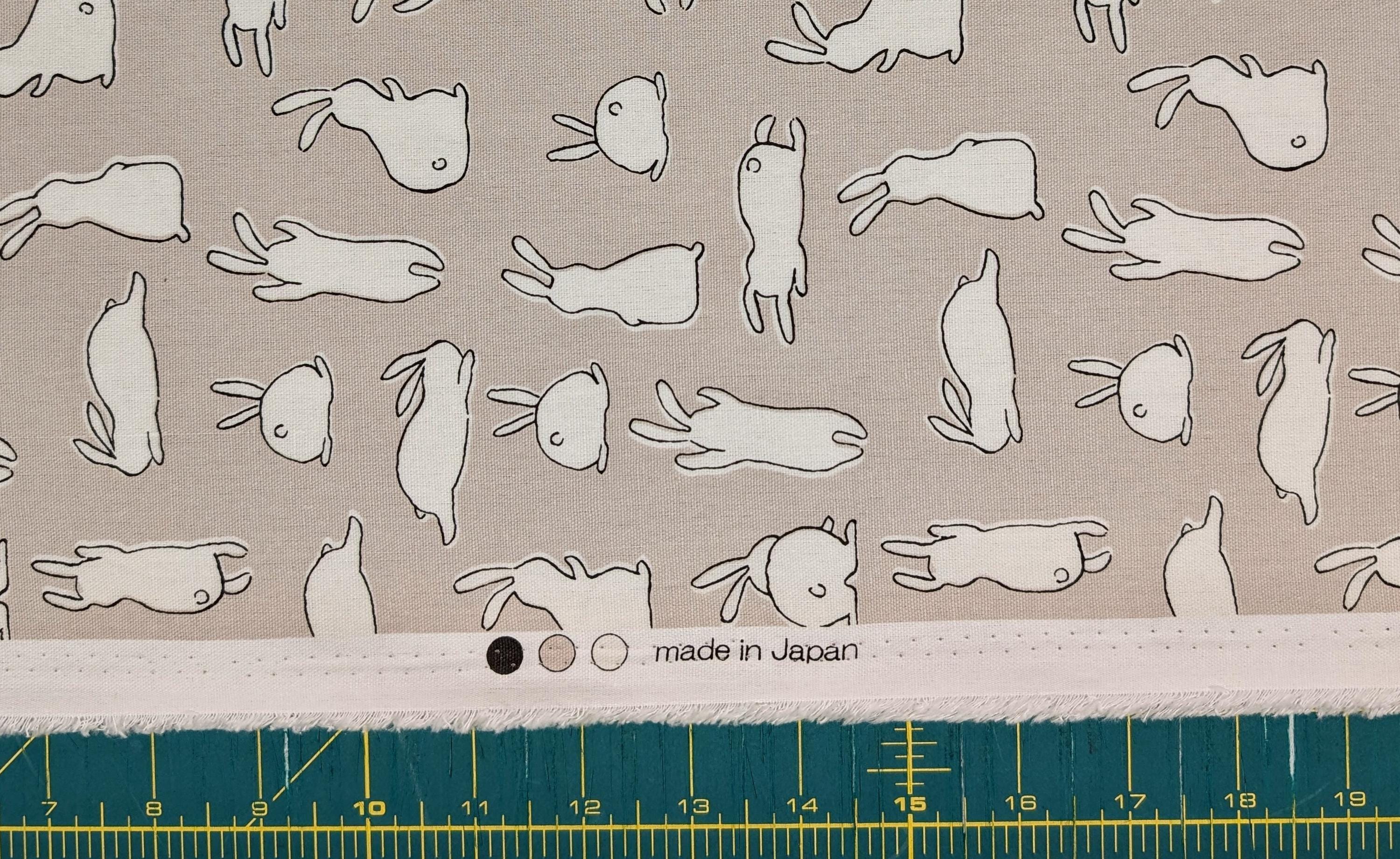 Hishiei - White Rabbits Cotton Oxford - Beige