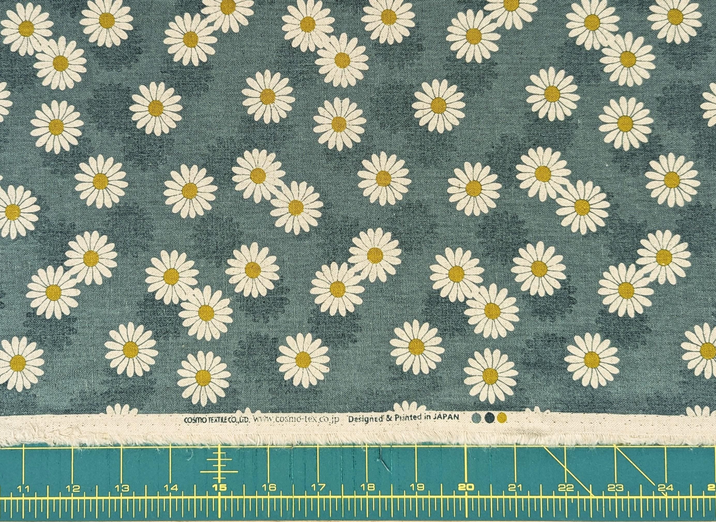 Cosmo - Daisy Fields Cotton Oxford - Natural