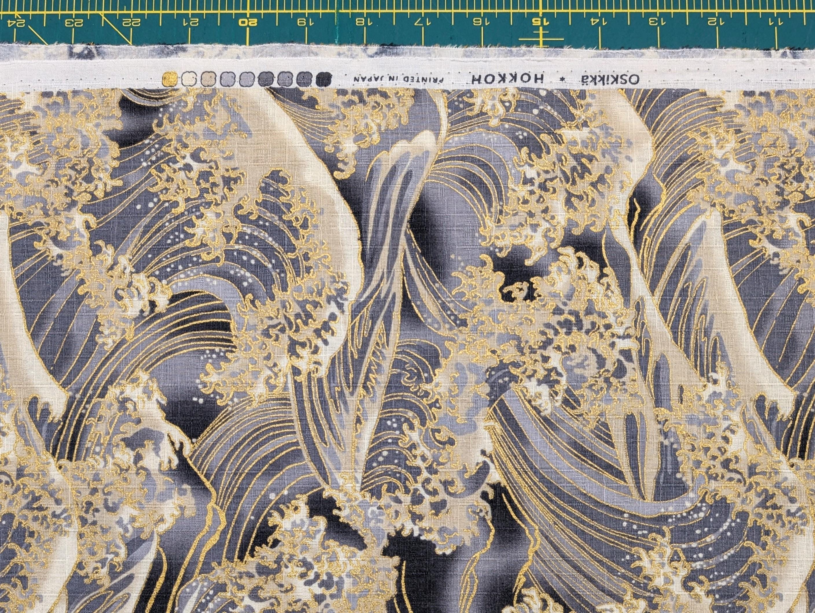 Hokkoh - Golden Waves Cotton Dobby - Gray