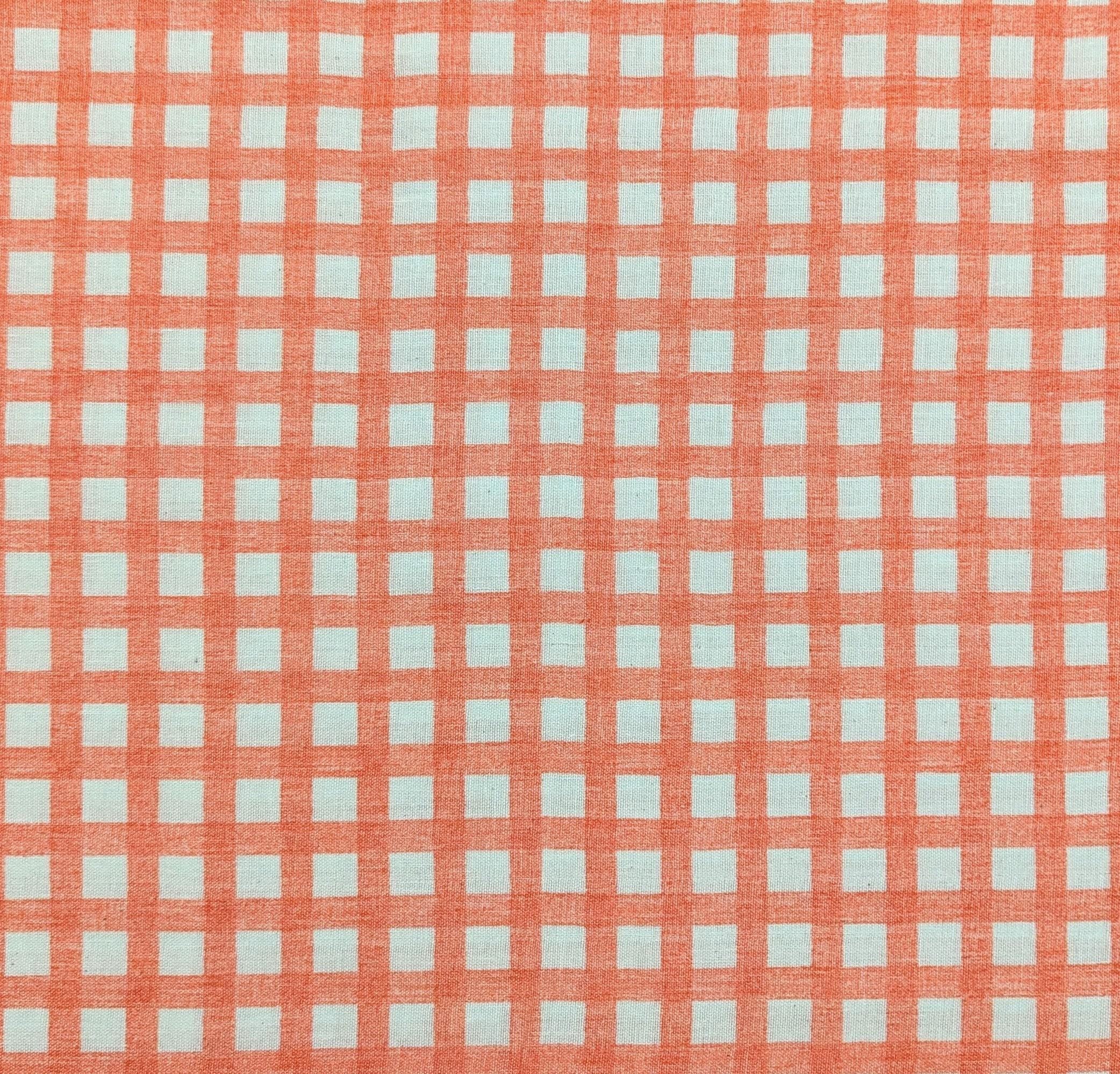 Sevenberry - Gingham Cotton Double Gauze - Red