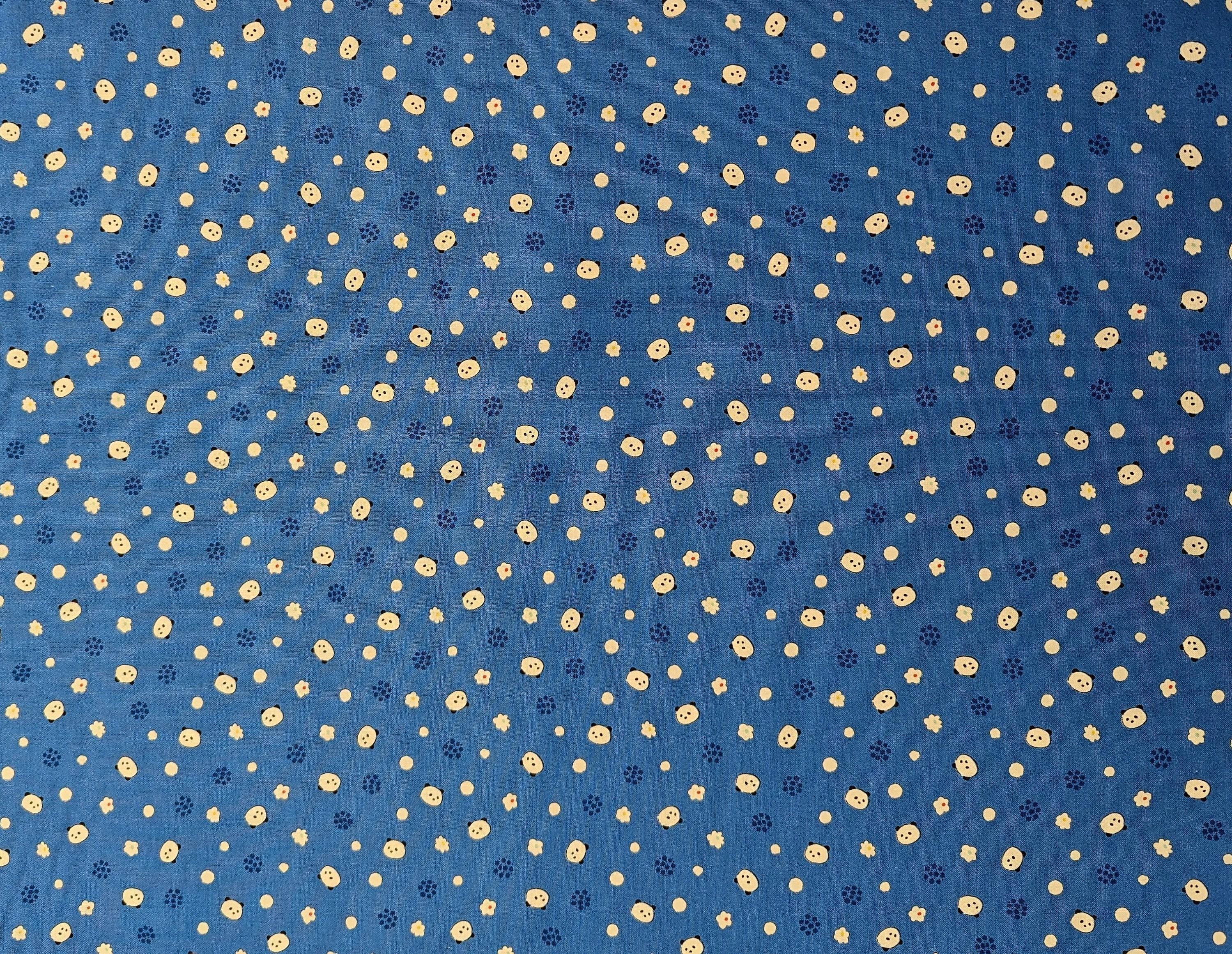 Cosmo - Tiny Panda Cotton - Blue