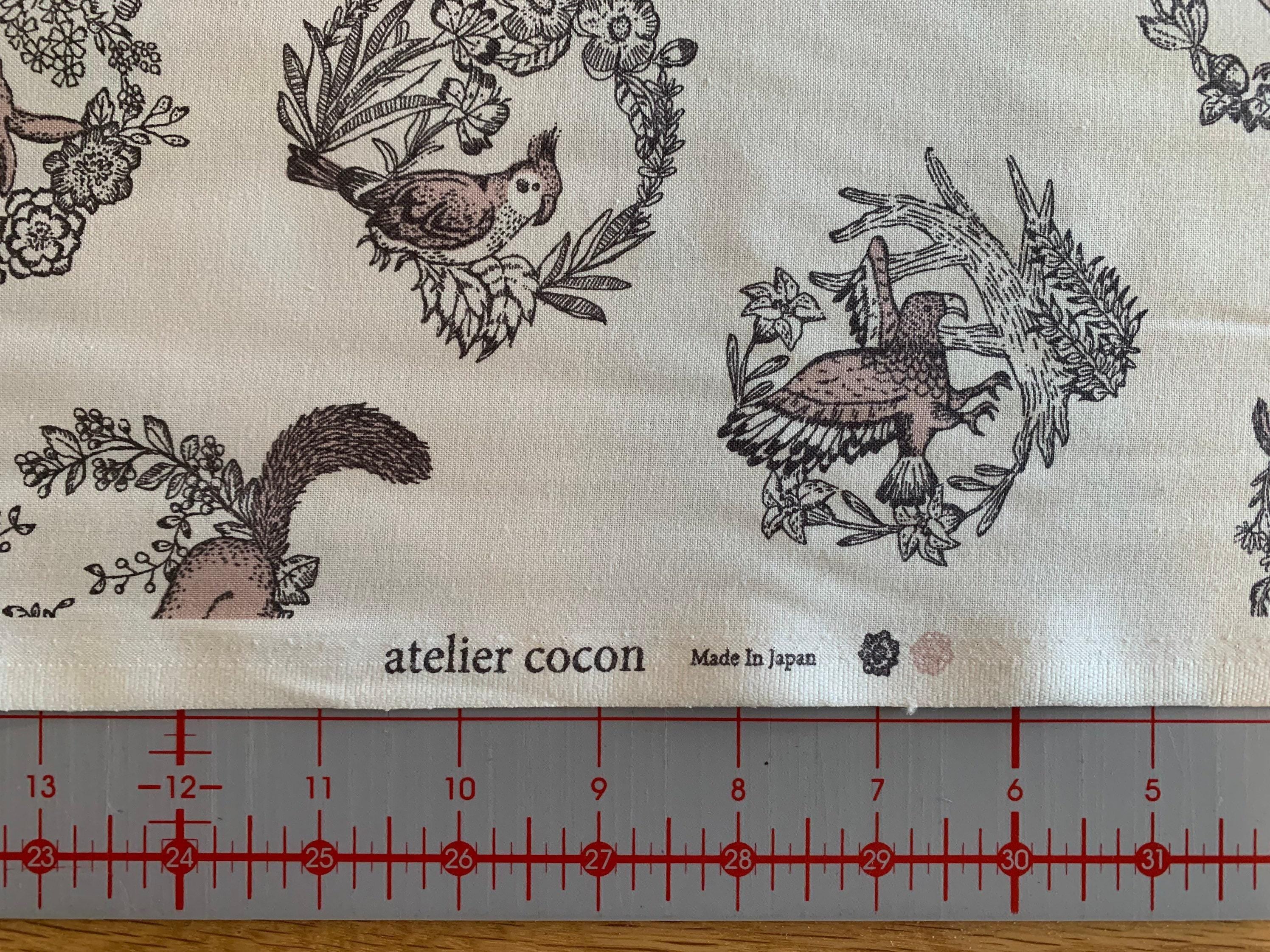 Koizumi - Atelier Cocon Animal Portraits Cotton - White Pink