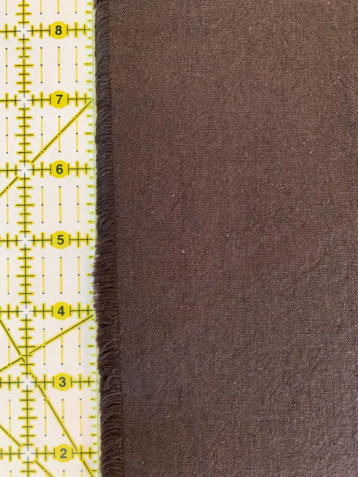 Cosmo - Cotton/Linen Blend Canvas - Coffee Brown