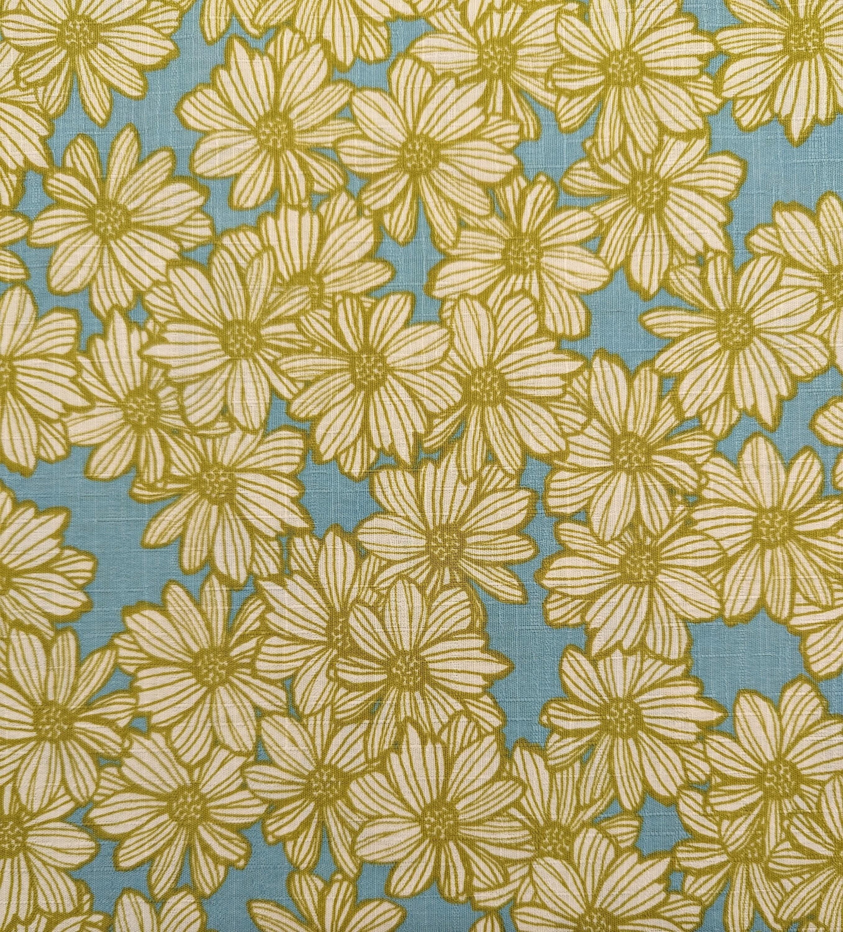 Koizumi - Summer Sunflowers Cotton Dobby - Yellow