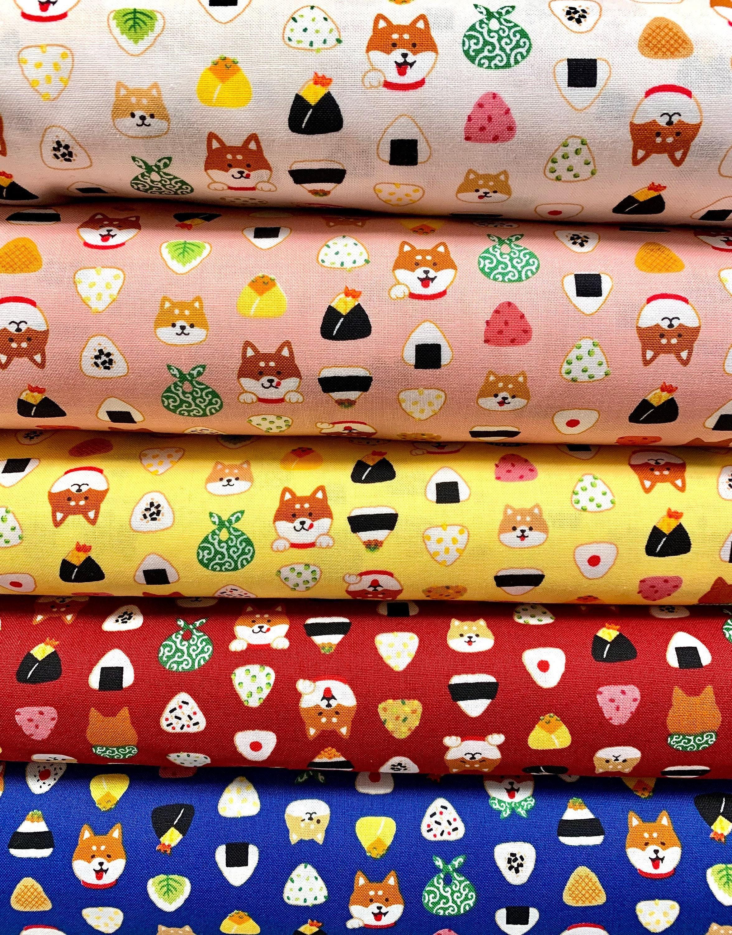 Cosmo - Shiba Onigiri Cotton - Yellow