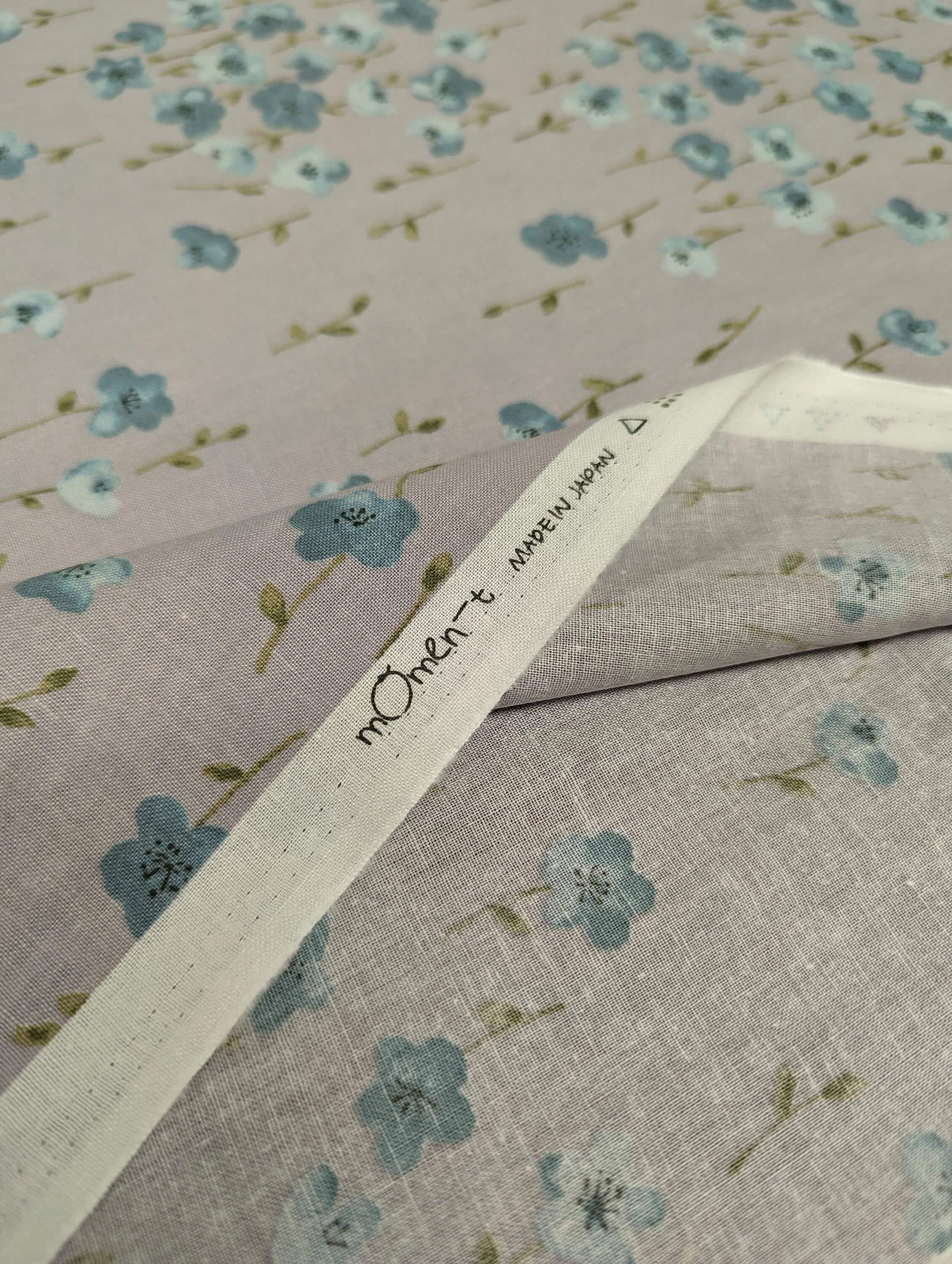 Koizumi - Meadow Flowers Cotton/Linen Blend - Lavender