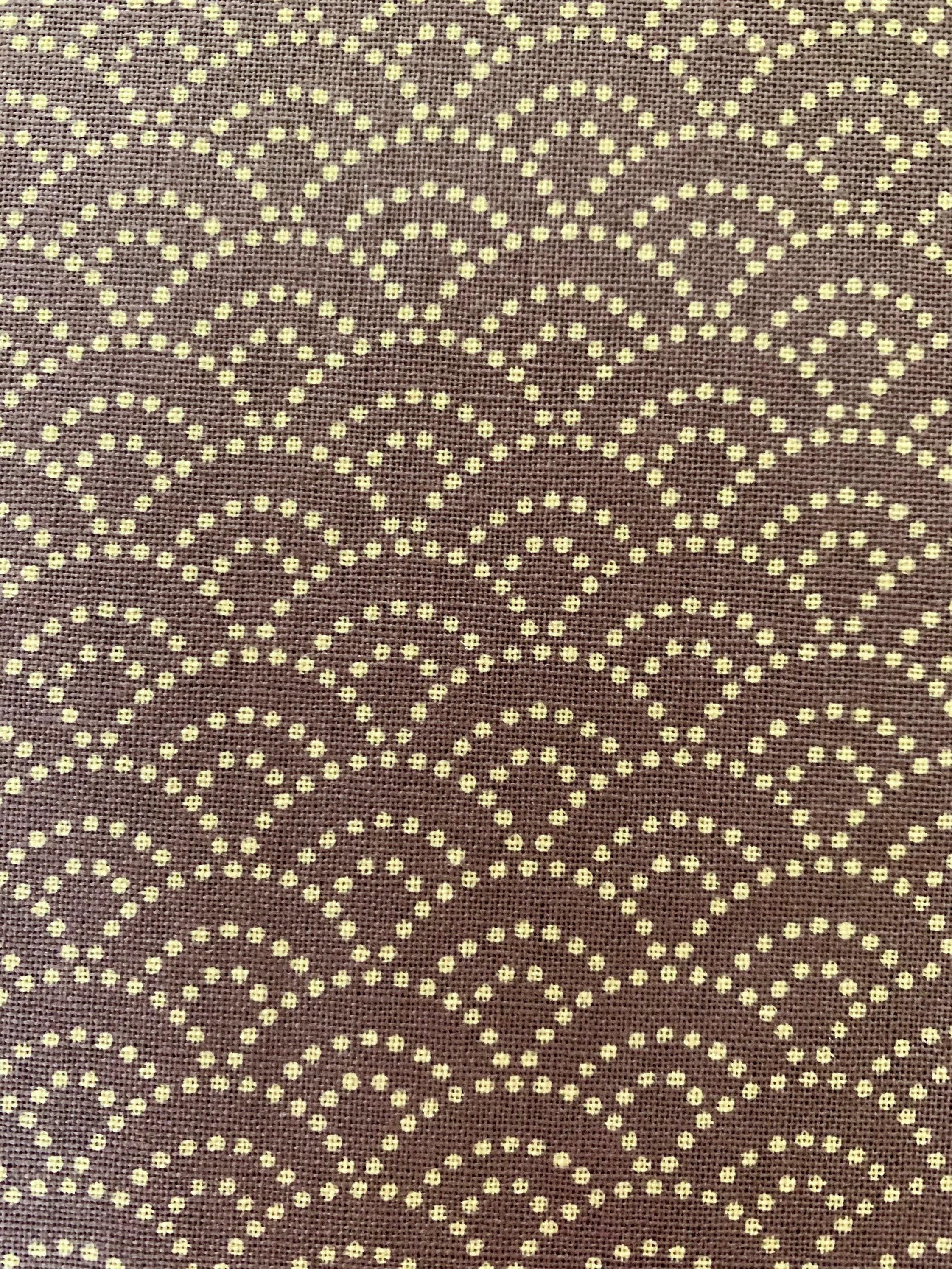 Sevenberry - Dotted Waves Cotton Fabric - Lavender Purple