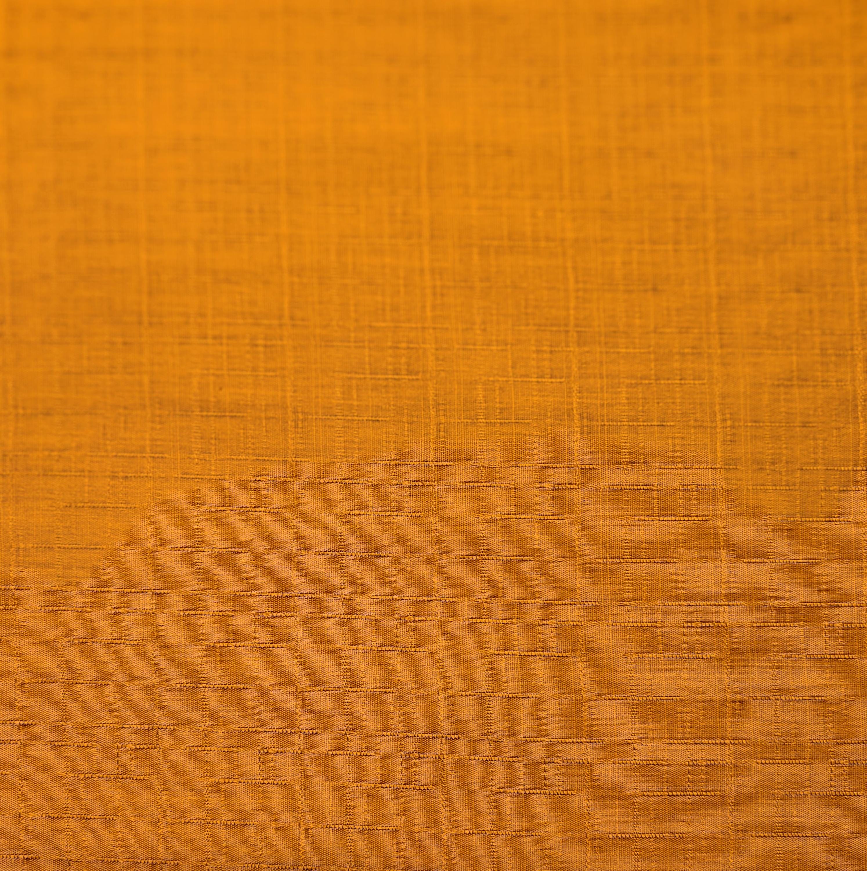 Solid color dobby weave Kobayashi Japanese cotton fabric KC-8260 L turmeric yellow
