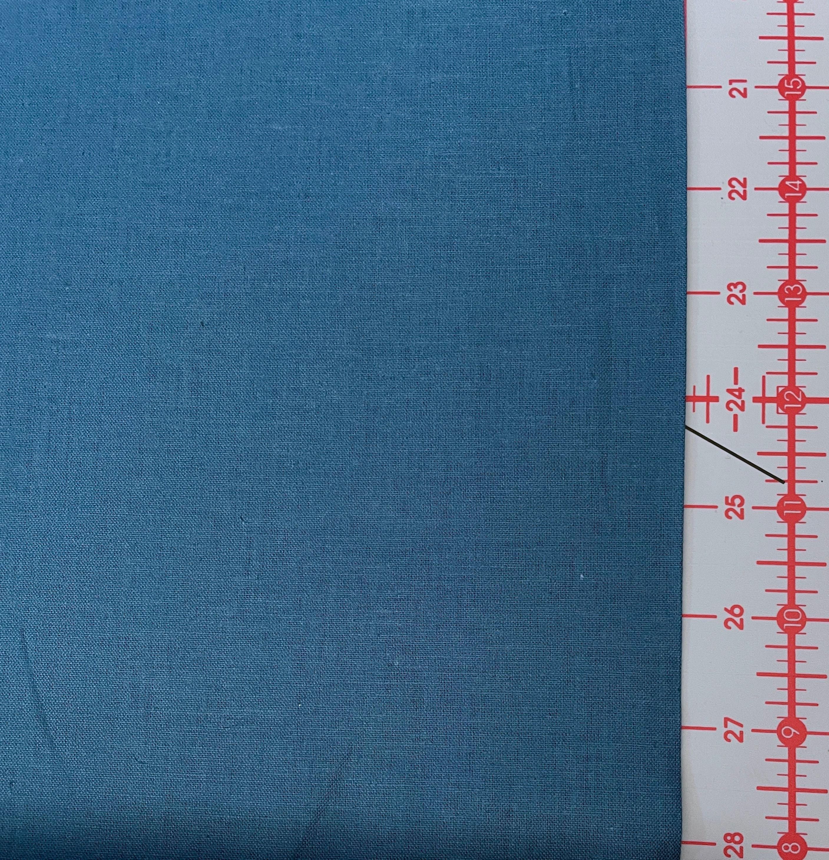 Koizumi - Momen-T Solids in Bahama Cotton/Linen - Blue