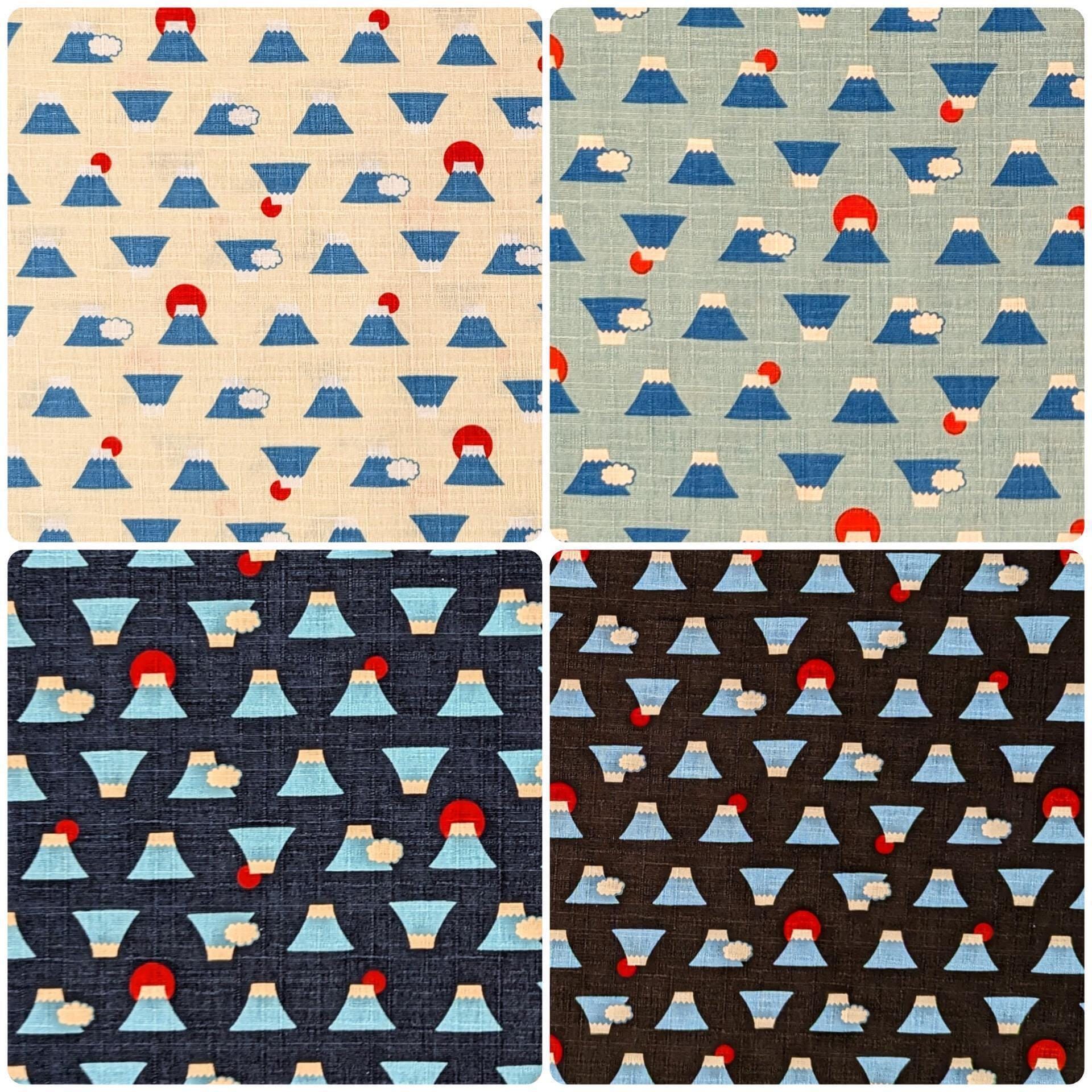 Cosmo - Mt. Fuji Cotton Dobby - Navy Blue