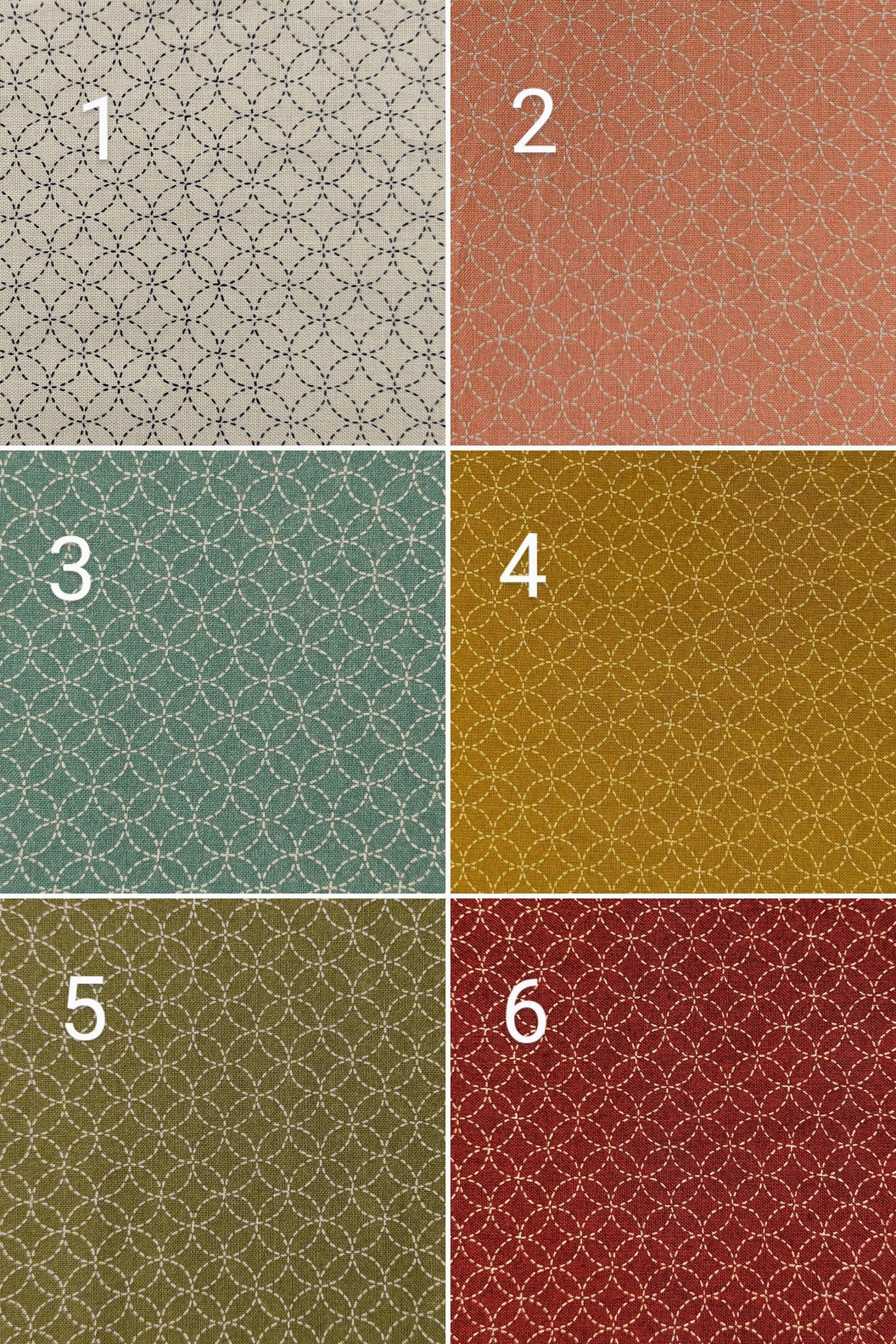 Sevenberry - Small Shippo Cotton Fabric - Bronze