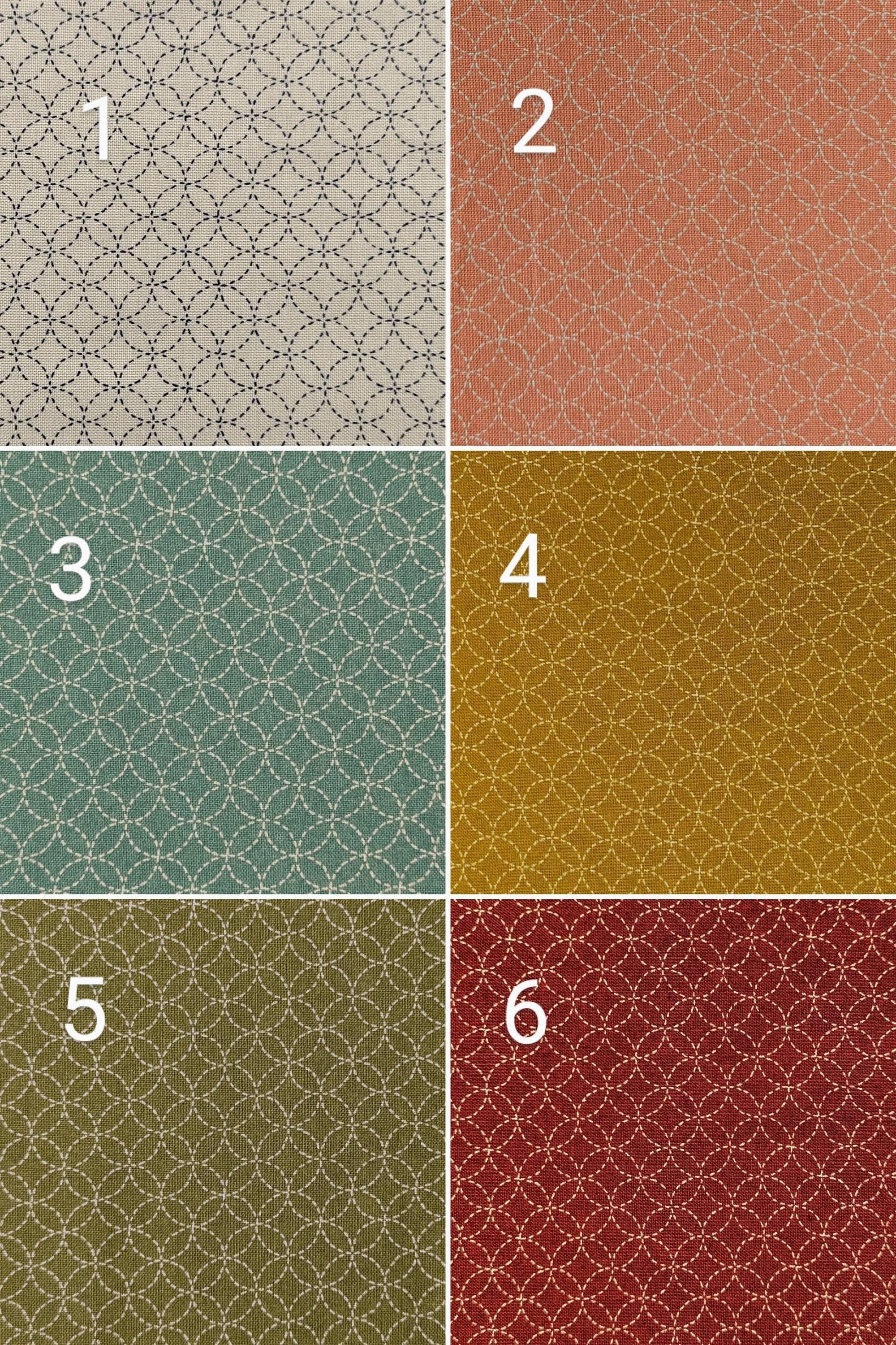 Sevenberry - Small Shippo Cotton Fabric - Midnight Blue