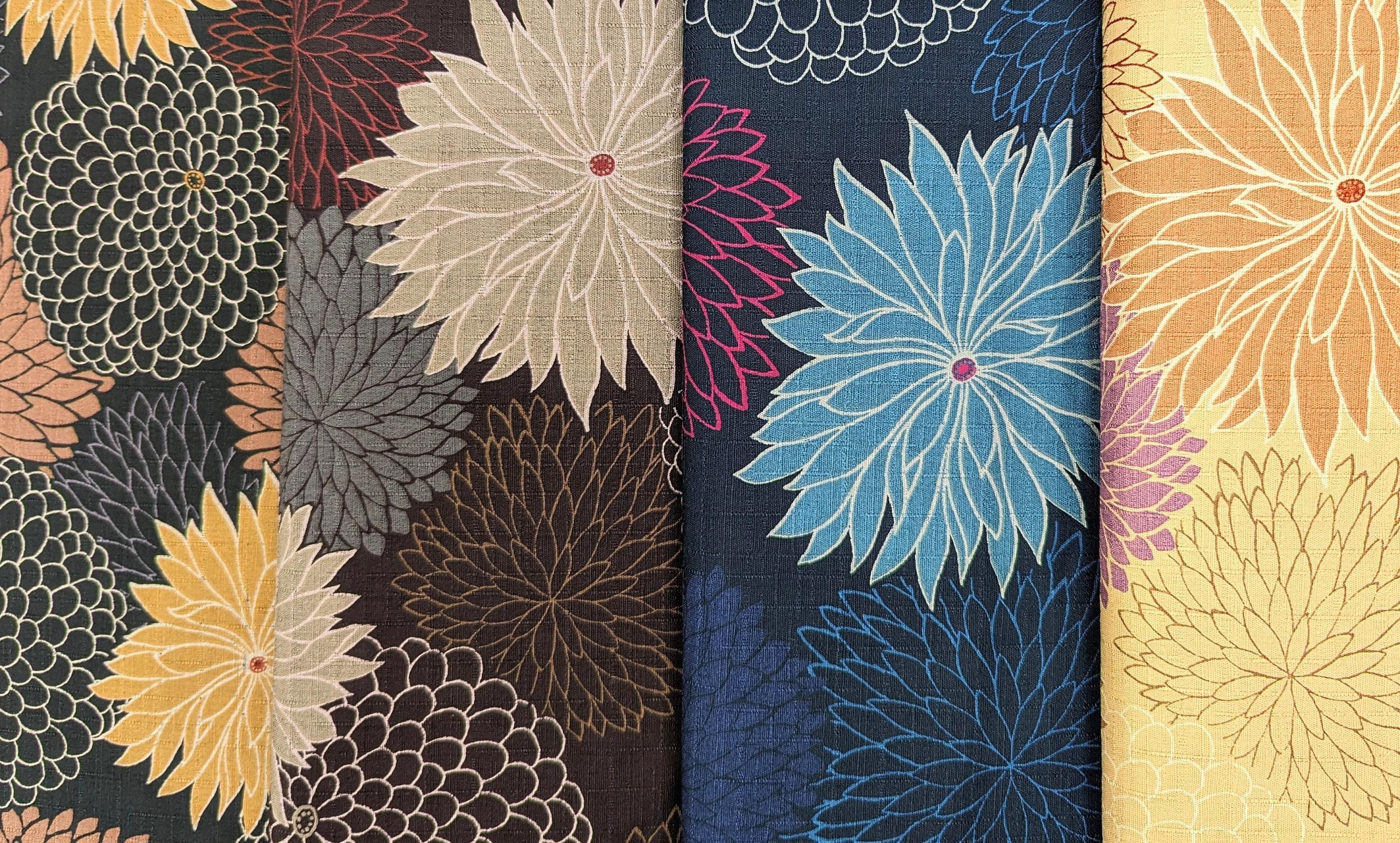 Kobayashi - Bursting Chrysanthemum Cotton Dobby - Summer