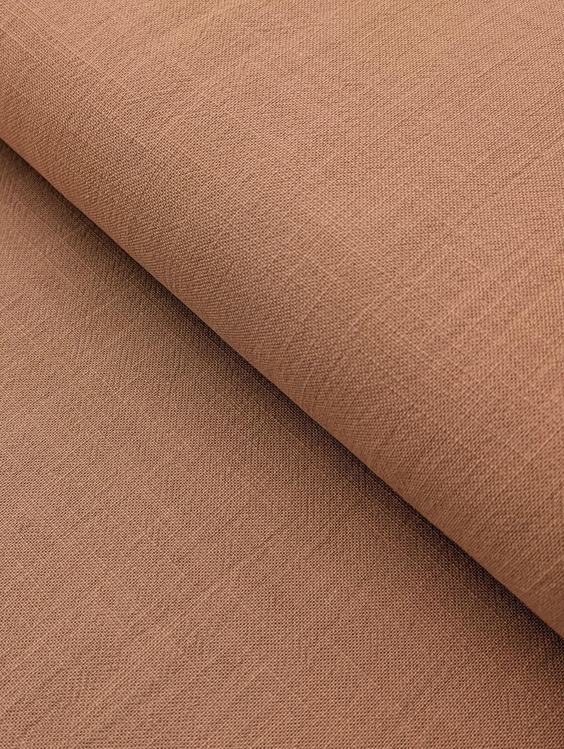 Kokka - Solid Molly Cotton Fabric - Tan