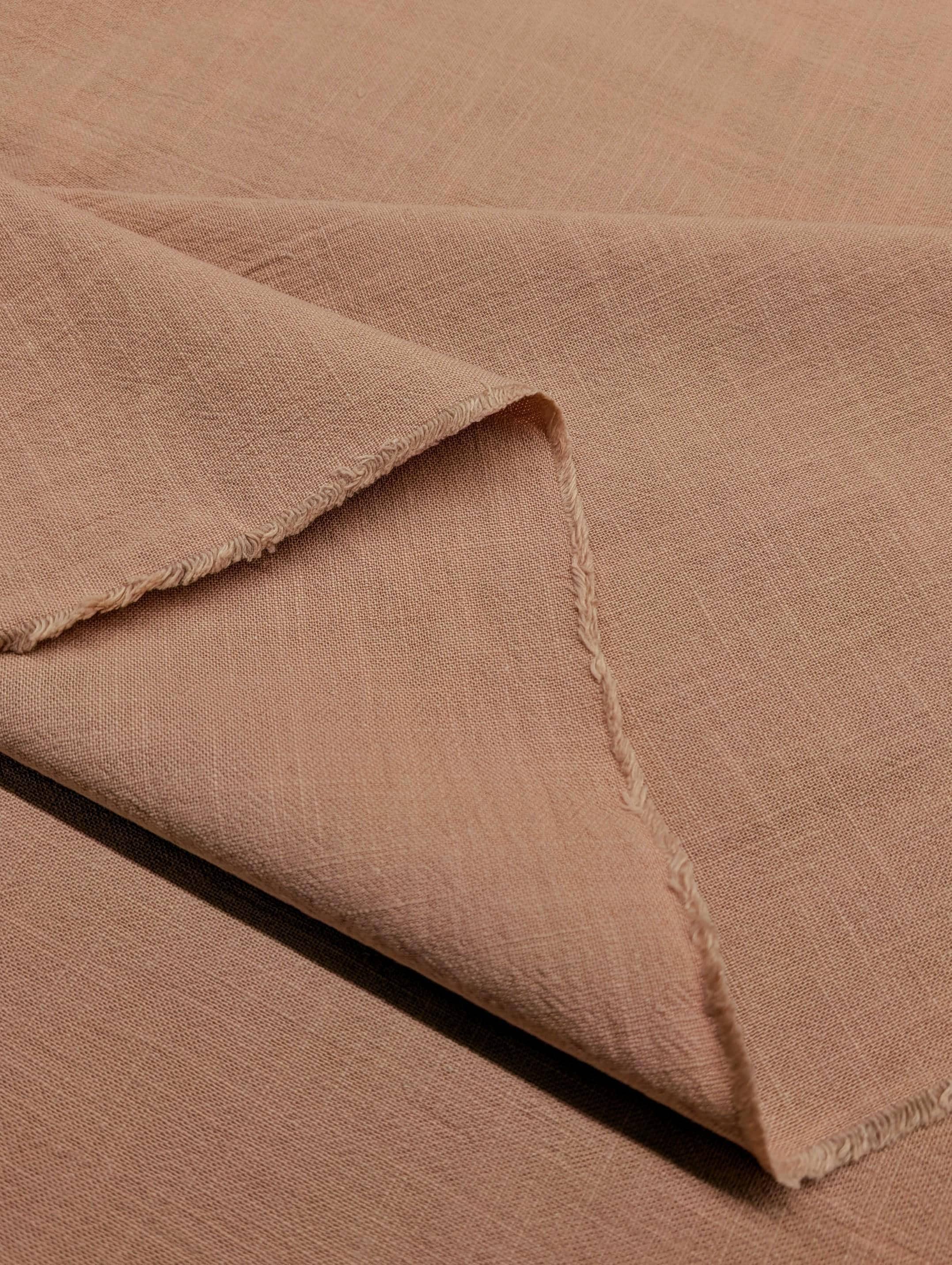 Kokka - Solid Molly Cotton Fabric - Tan