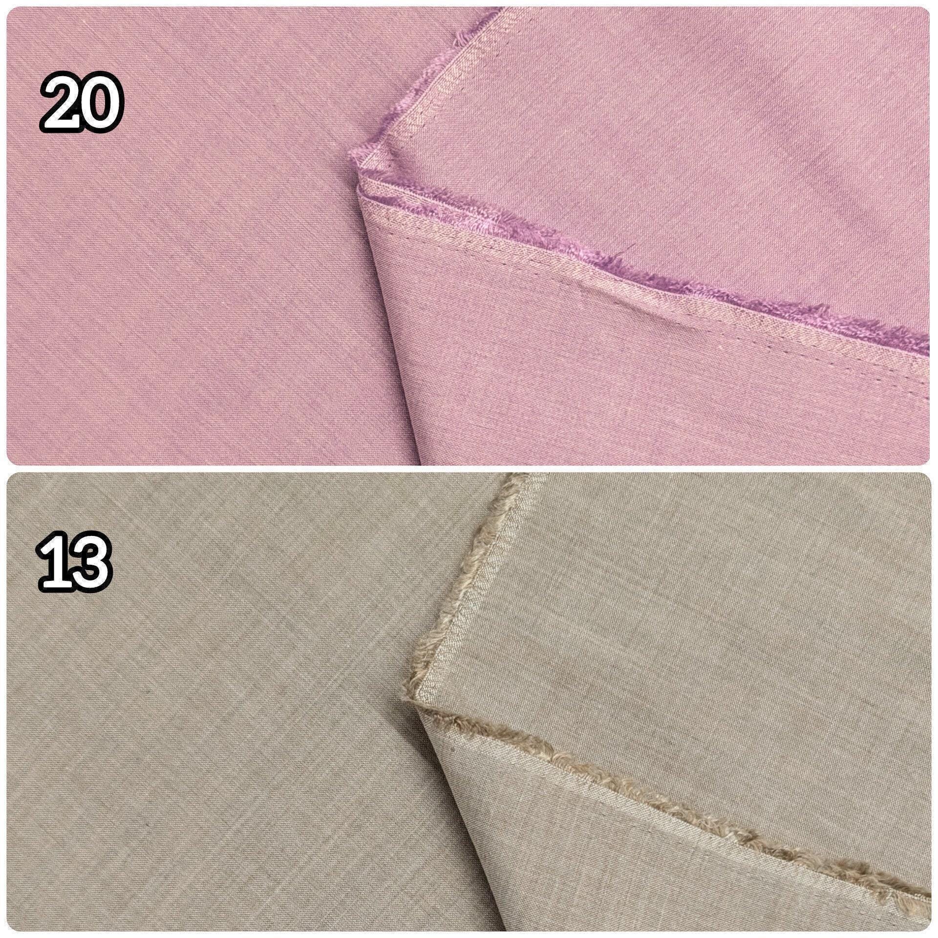 Sunwell - Organic Yarn Dyed Heathered Chambray Cotton/Tencel Fabric - Gray